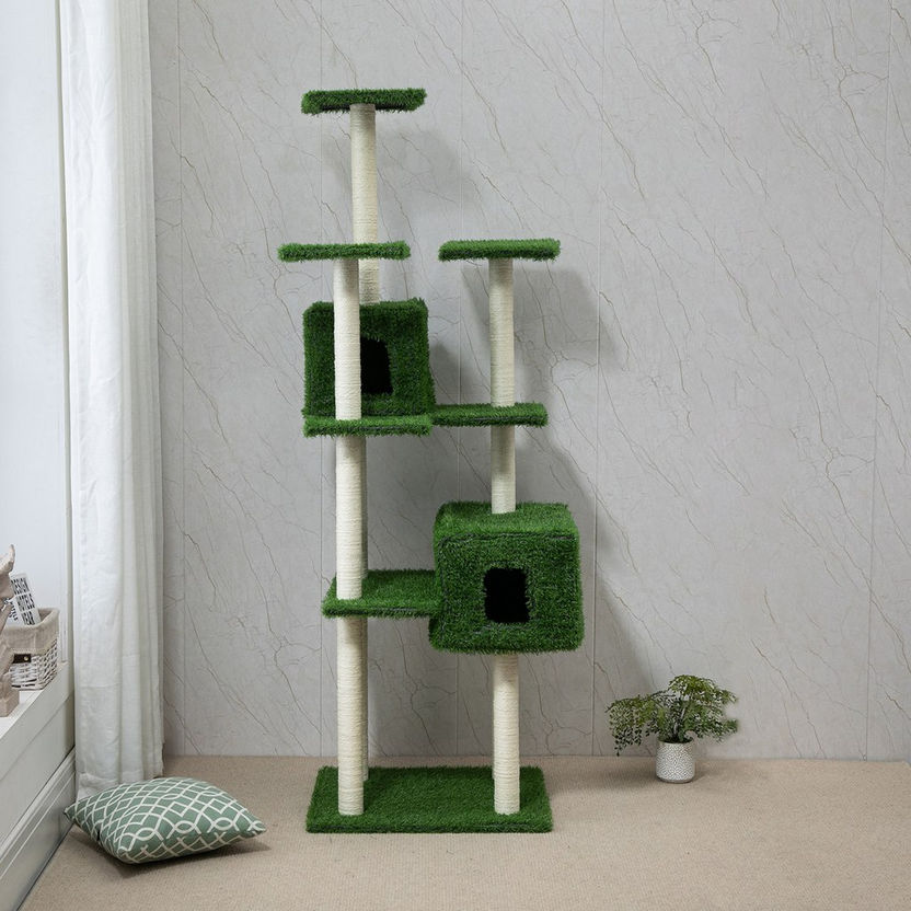 Amor Cat Tree House-Pet Beds and Trees-image-3