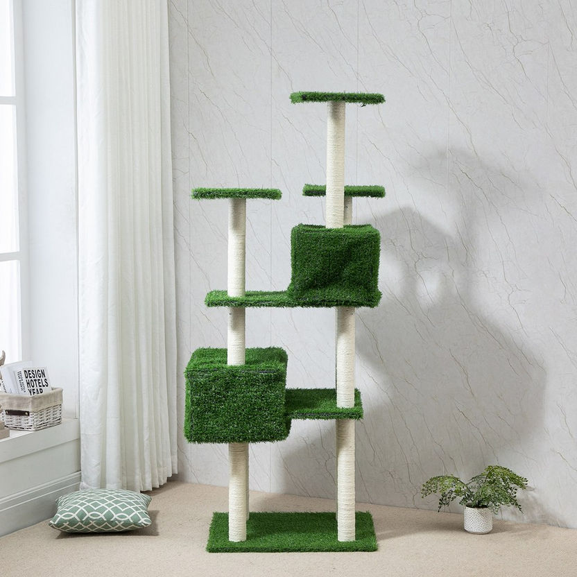 Amor Cat Tree House-Pet Beds and Trees-image-6
