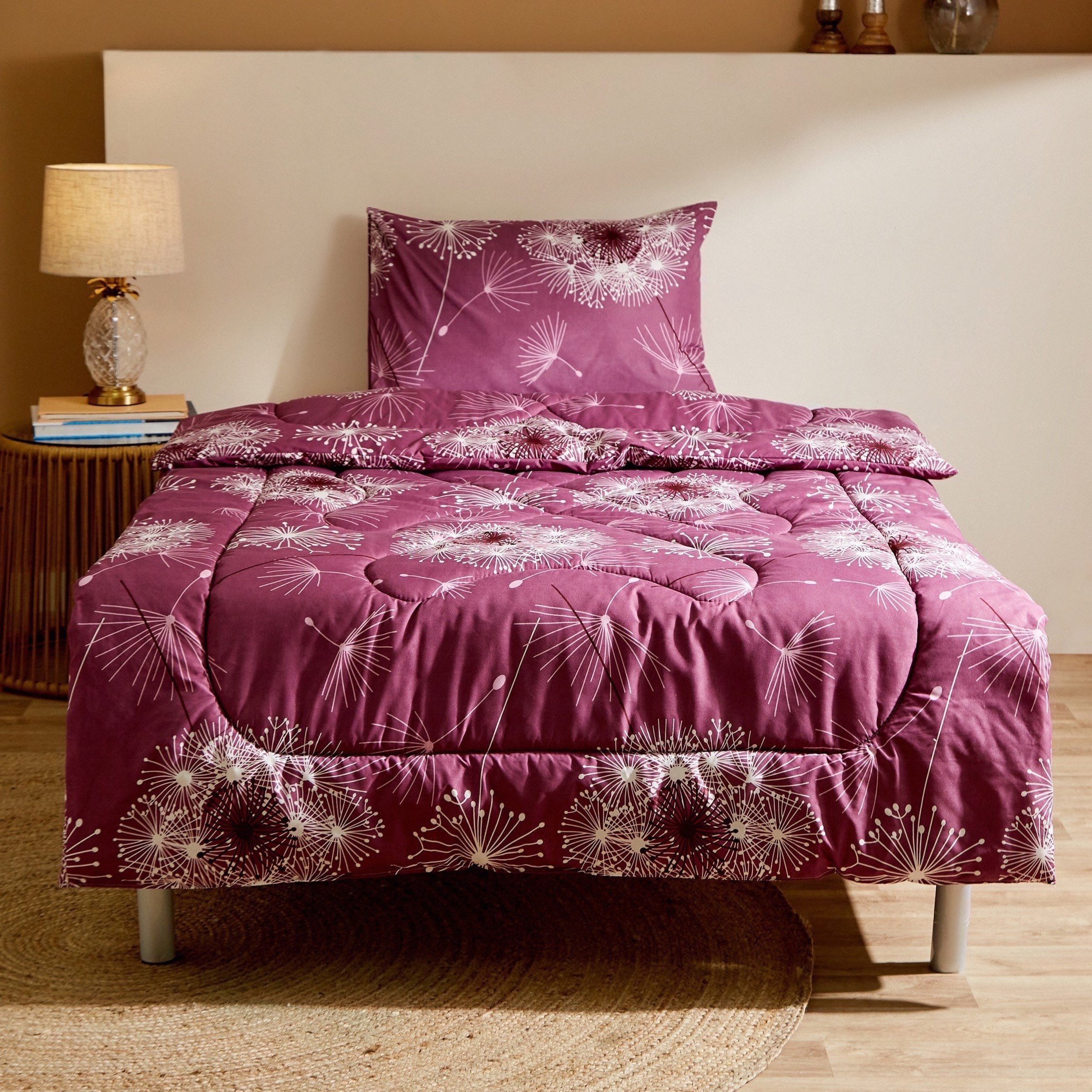 Flora Charl 2-Piece Microfiber Single Comforter Set - 135x220 cm-PROMO_HB_AE_B1G1_250925-image-1