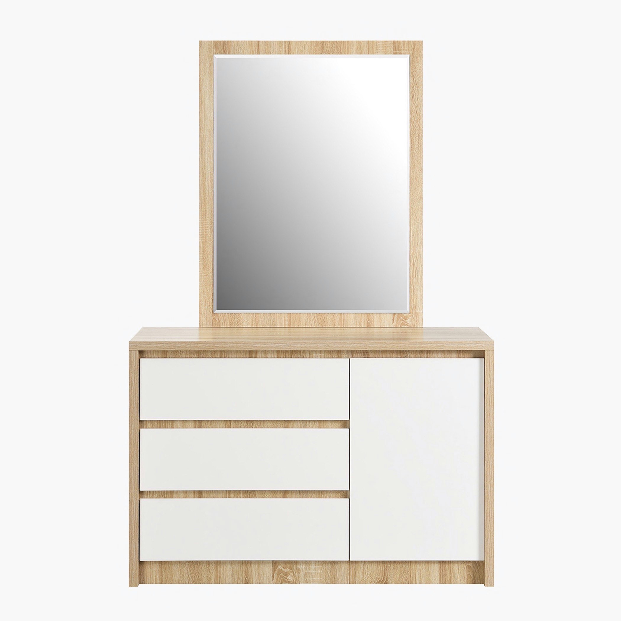 مرآة لطاولة تزيين بـ3 أدراج - دومينيك-hbxfurniture-kidsroom-kidsdressersandmirrors-image-2