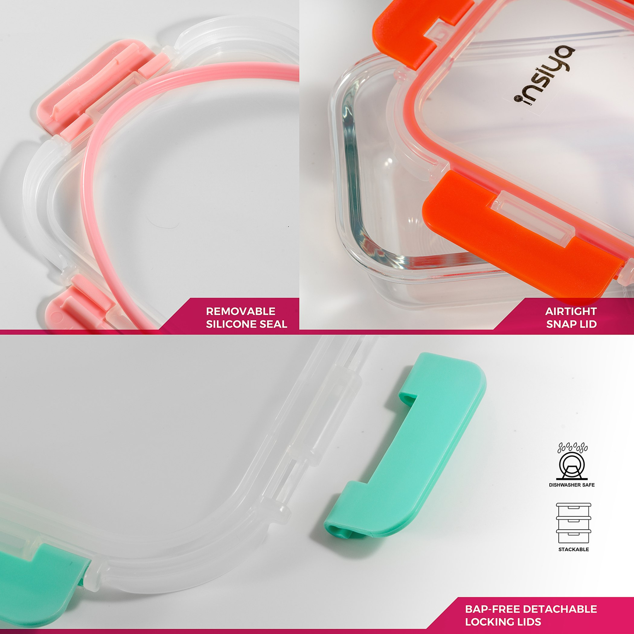 طقم حاويات تخزين طعام زجاج 10 قطع من إنسيا-hbxhomeware-hbxkitchen-image-4