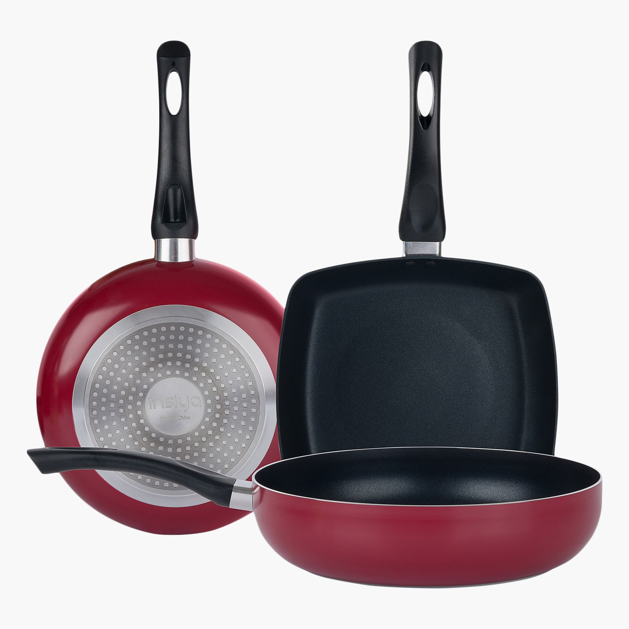 طقم أواني طهي غير قابل للالتصاق من إنسيا - 3 قطع-hbxkitchen-kitchenware-foodpreparation-image-2