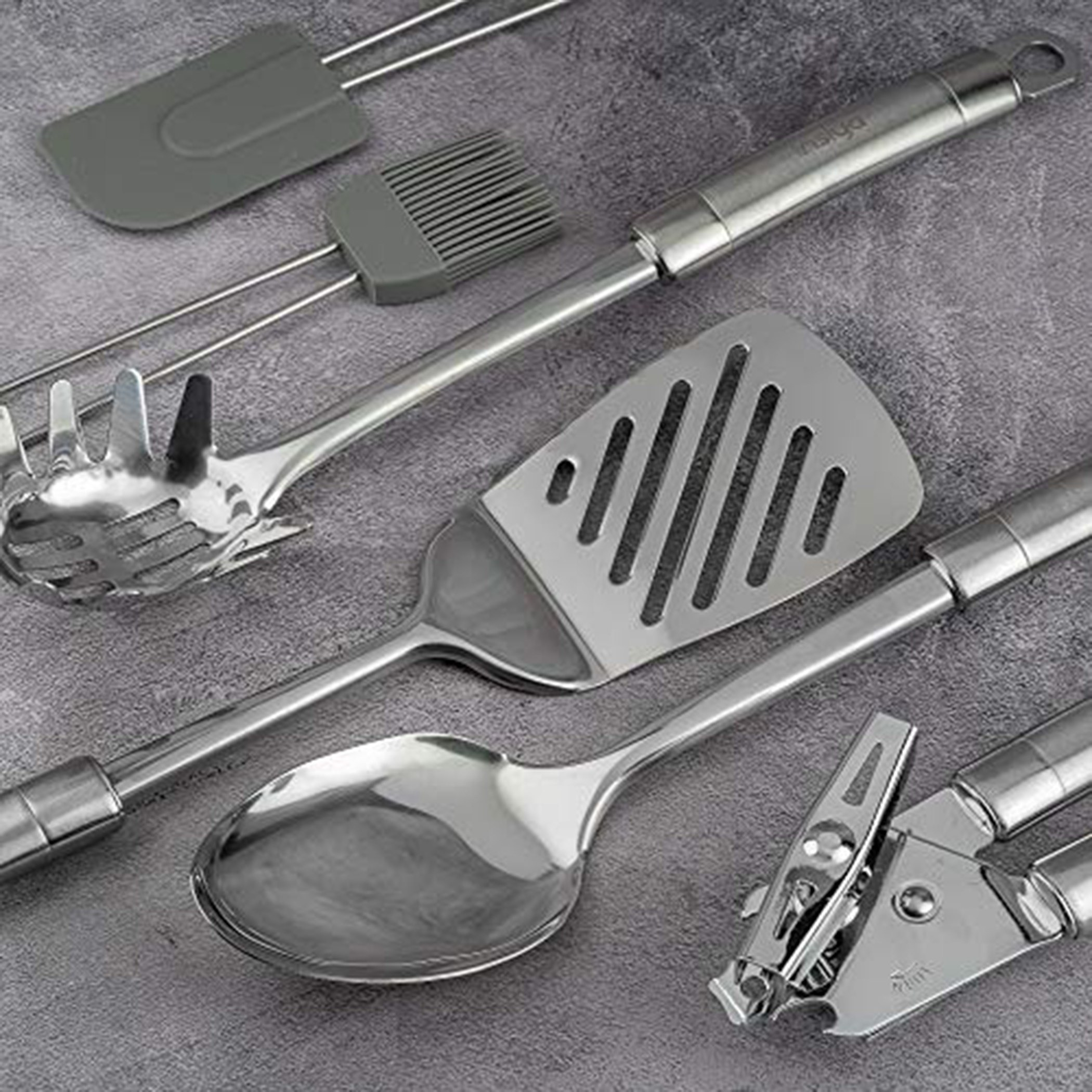 طقم أدوات مطبخ ستانلس ستيل 27 قطعة من إنسيا-hbxhomeware-hbxkitchen-image-4