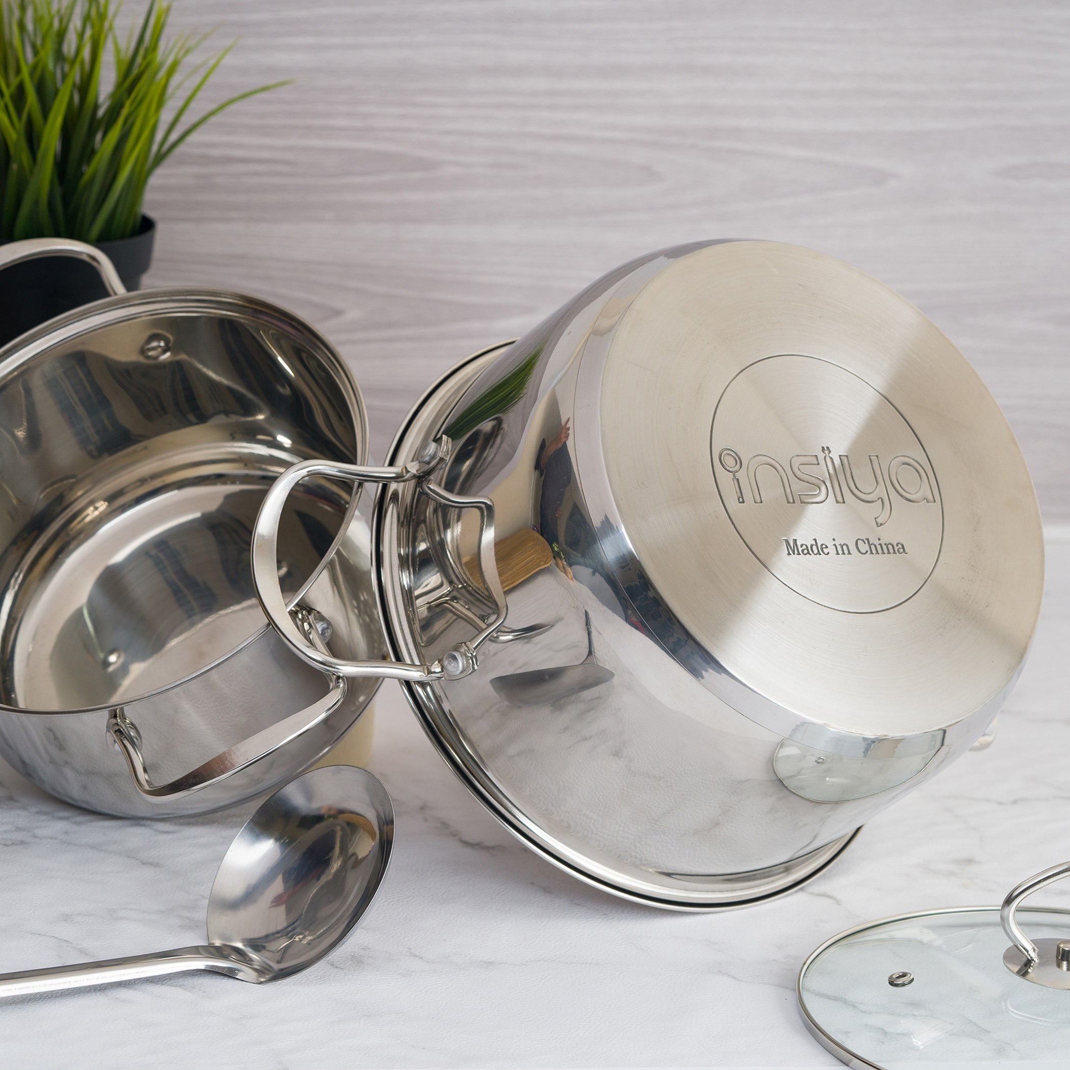 طقم أواني طهي ستانليس ستيل 5 قطع برميوم من إنسيا-hbxkitchen-kitchenware-foodpreparation-image-1