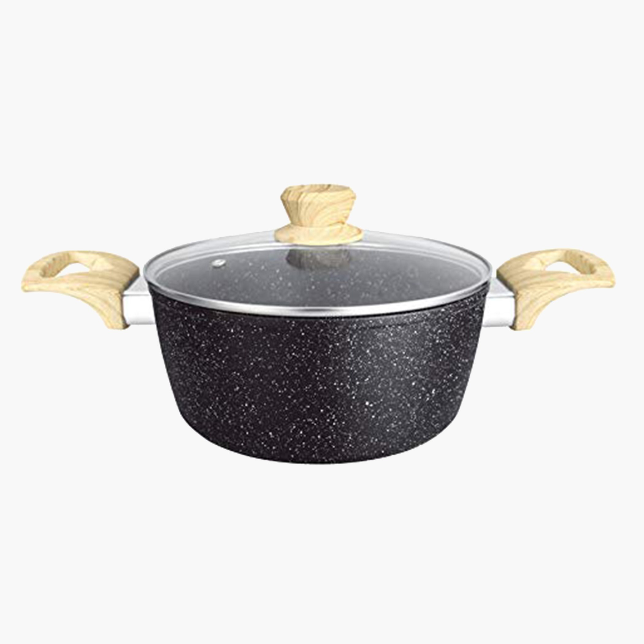 طقم أواني طهي ألومنيوم غير لاصق مطلي بالجرانيت الرخامي 11 قطعة من إنسيا-hbxkitchen-kitchenware-foodpreparation-image-4