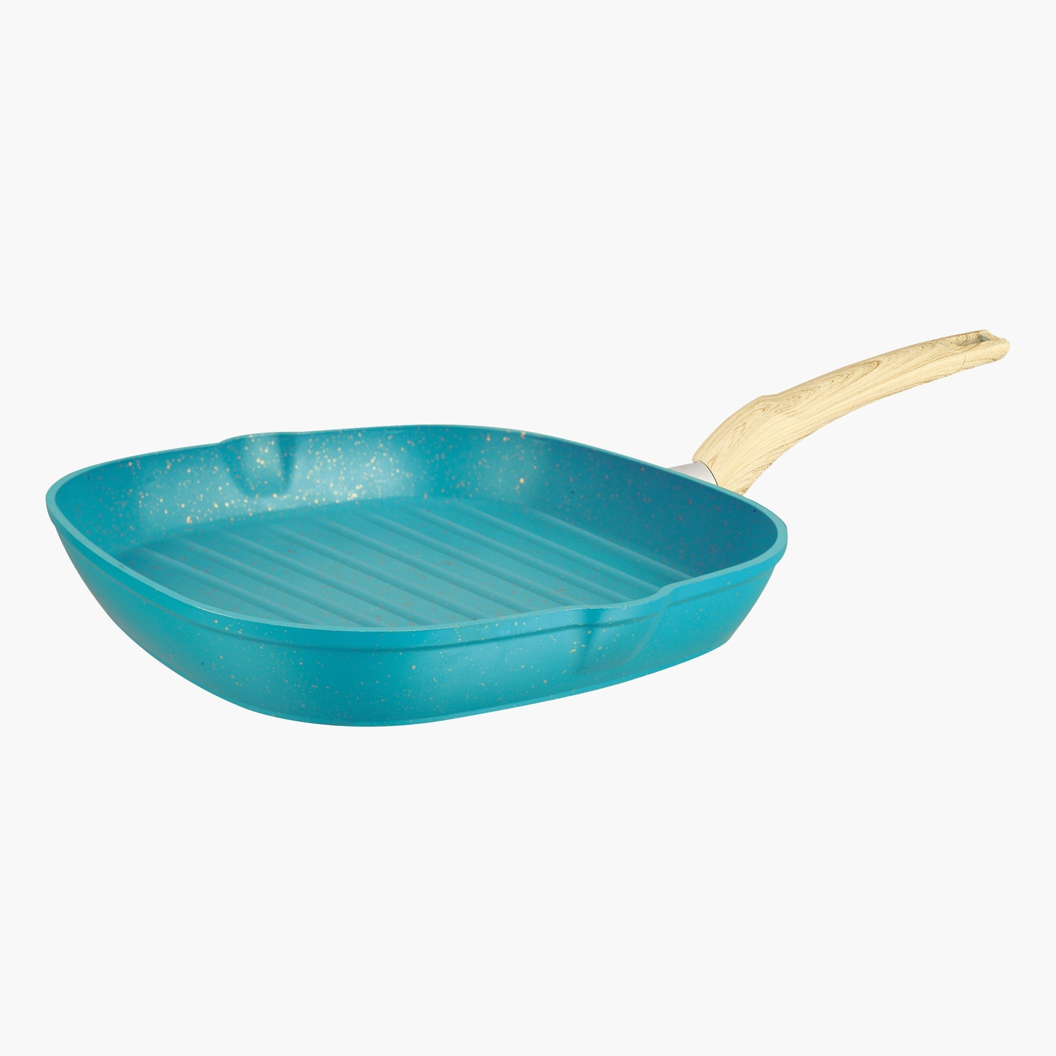 طقم أواني طهي ألومنيوم غير لاصق مطلي بالجرانيت الرخامي 11 قطعة - إنسيا-hbxkitchen-kitchenware-foodpreparation-image-4