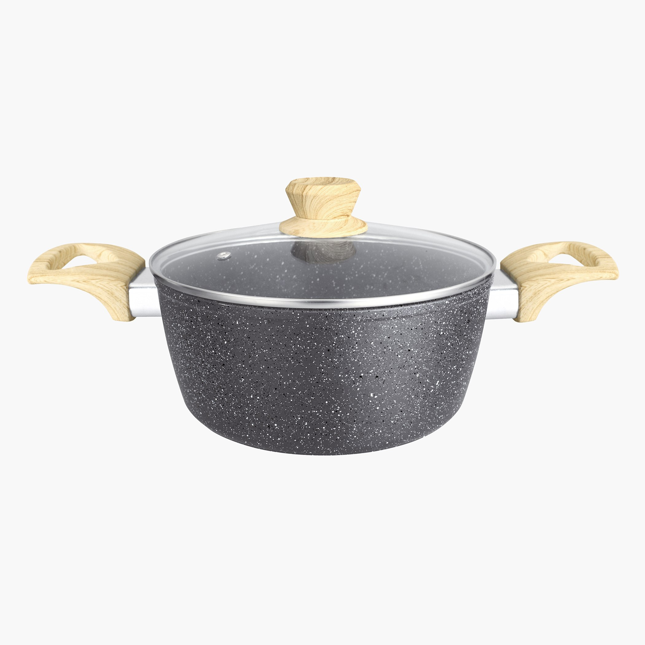 Insiya 11-Piece Granite Marble Coated Aluminium Non-Stick Premium Cookware Set-hbxkitchen-kitchenware-foodpreparation-image-2