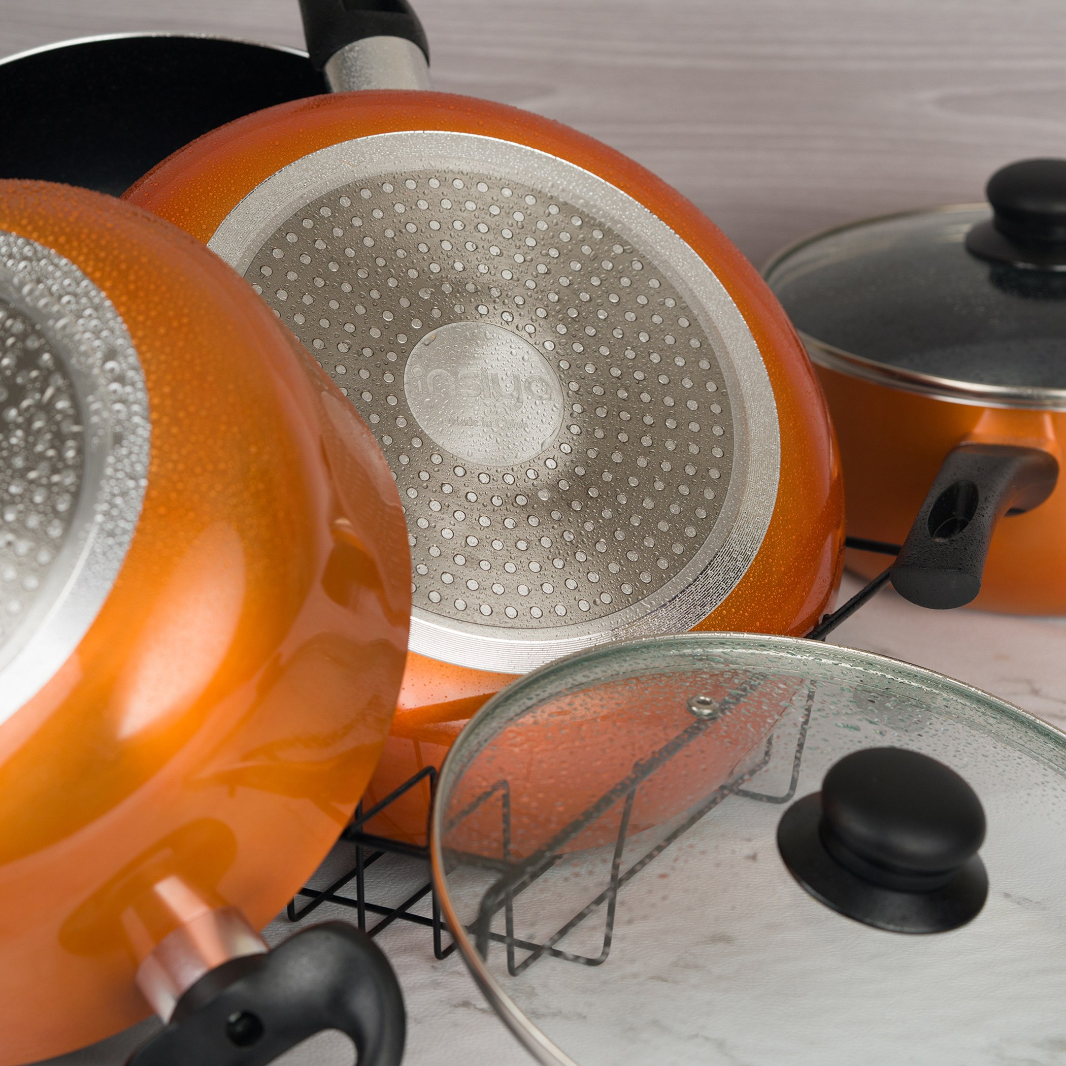 طقم أواني طهي ألومنيوم غير قابل للالتصاق 13 قطعة من إنسيا-hbxkitchen-kitchenware-foodpreparation-image-6