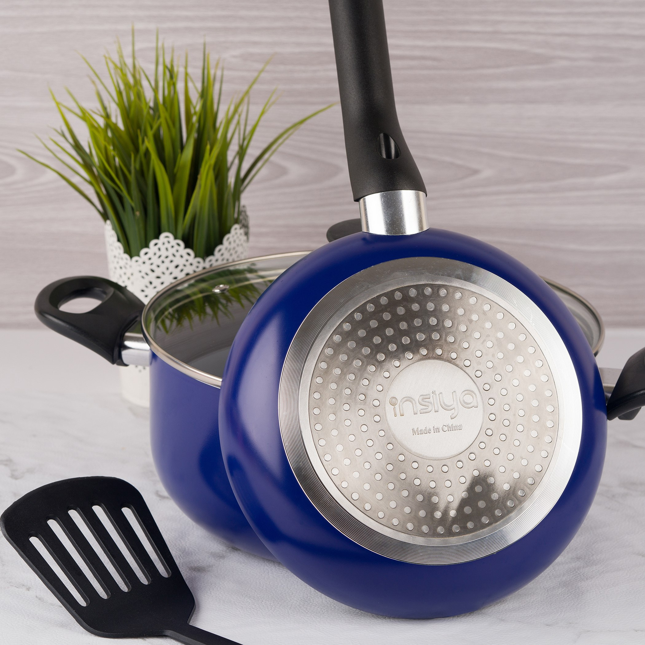 طقم أواني طهي ألومنيوم غير قابل للالتصاق 5 قطع من إنسيا-hbxkitchen-kitchenware-foodpreparation-image-2