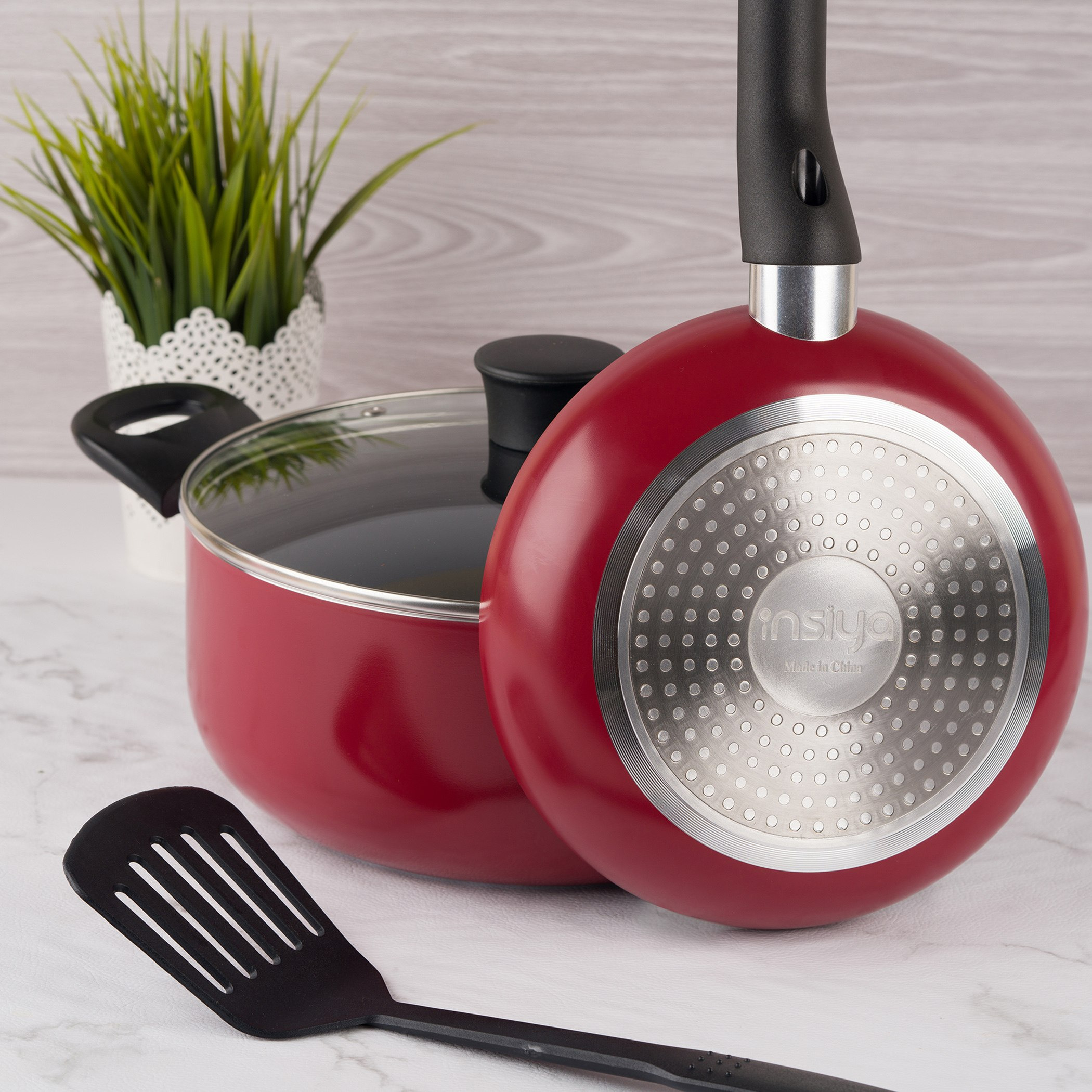 طقم أواني طهي ألومنيوم غير قابل للالتصاق 5 قطع من إنسيا-hbxkitchen-kitchenware-foodpreparation-image-3