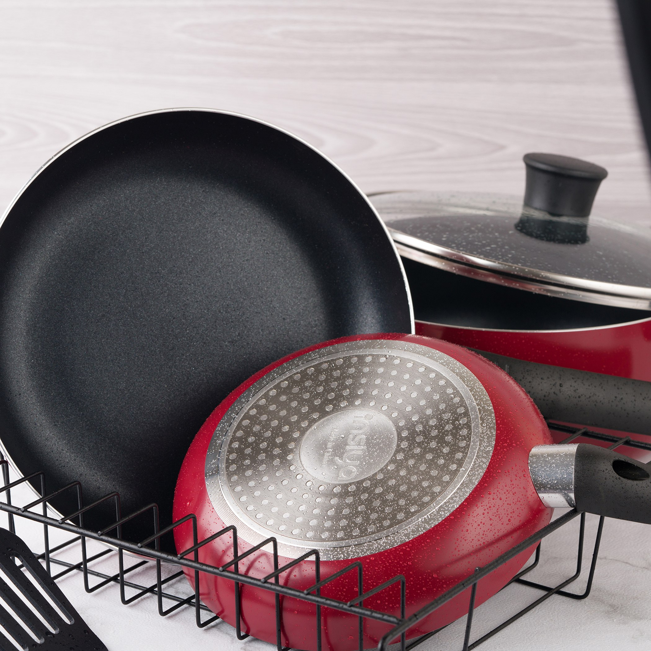 طقم أواني طهي ألومنيوم غير قابل للالتصاق 5 قطع من إنسيا-hbxkitchen-kitchenware-foodpreparation-image-5