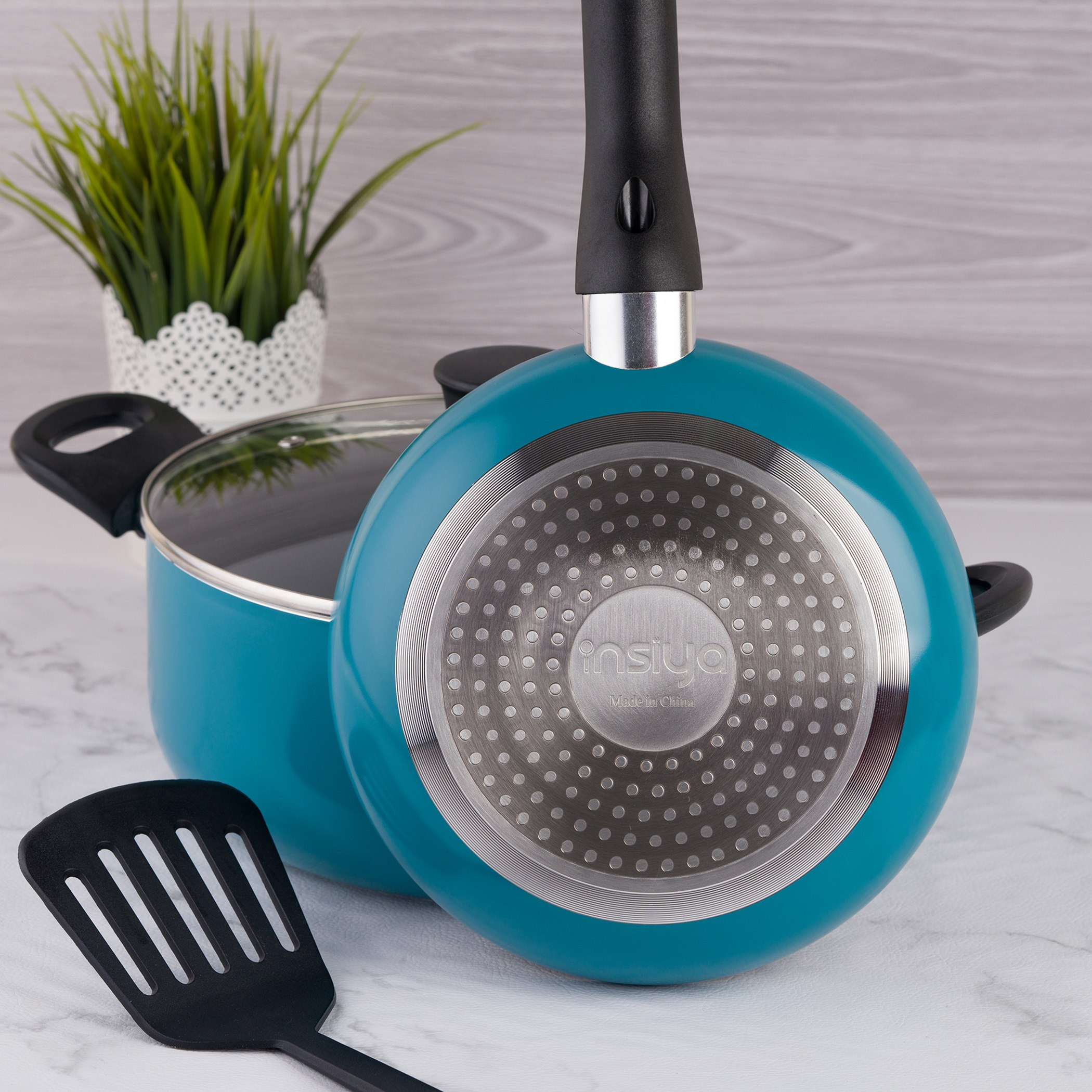طقم أواني طهي ألومنيوم غير قابل للالتصاق 5 قطع من إنسيا-hbxkitchen-kitchenware-foodpreparation-image-3
