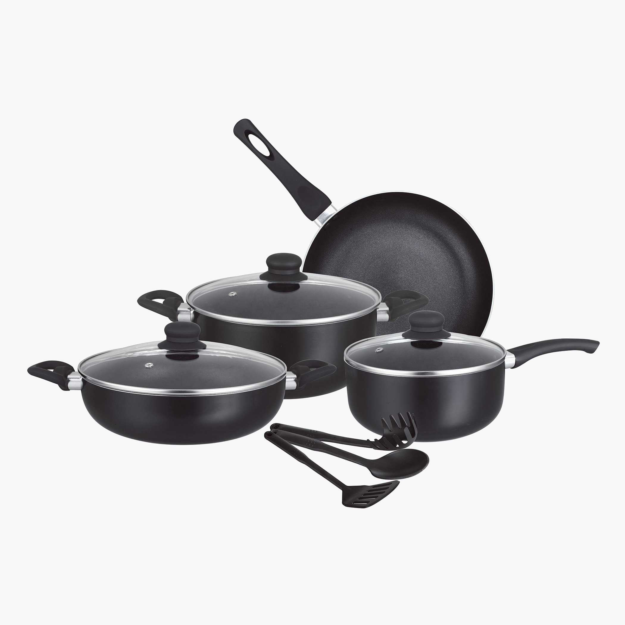 طقم أواني طهي ألومنيوم غير قابل للالتصاق 10 قطع من إنسيا-hbxkitchen-kitchenware-foodpreparation-image-3