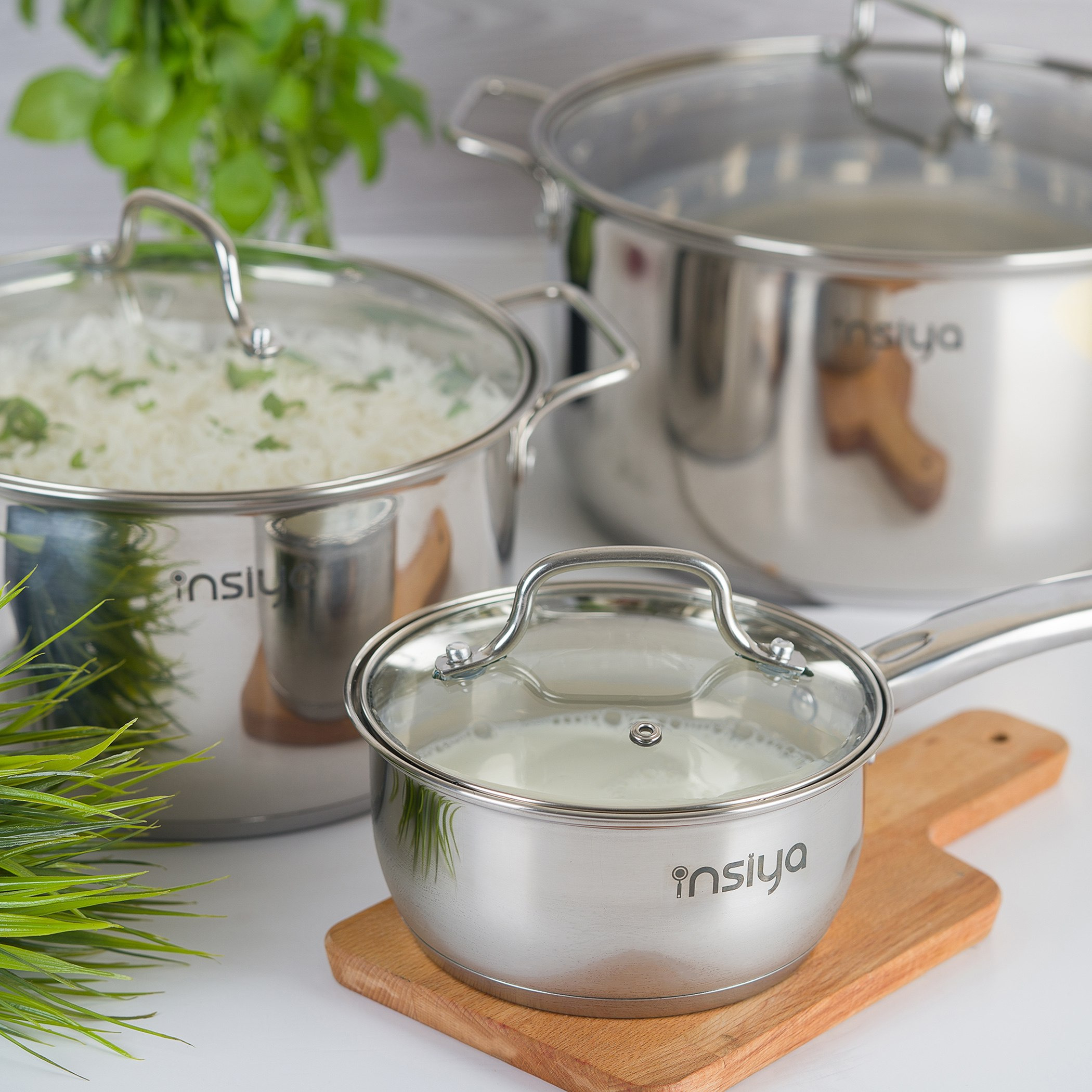طقم أواني طهي ستانليس ستيل 8 قطع برميوم من إنسيا-hbxhomeware-hbxkitchen-image-1