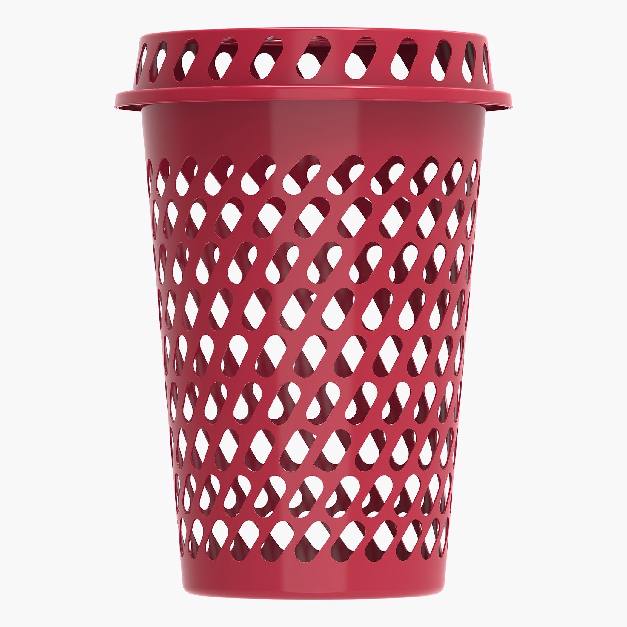 سلة غسيل بغطاء من كوزموبلاست - 48x70 سم-hbxbathroom-bathroomstorage-laundryhampers-image-2