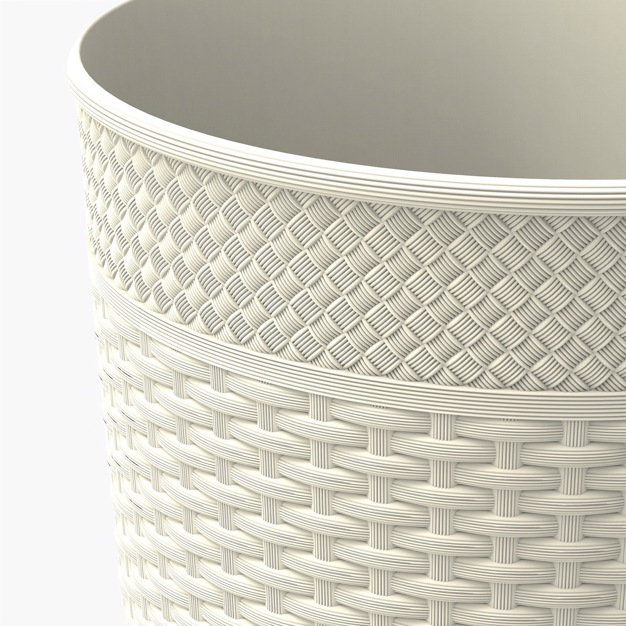 سلة راتان من كوزموبلاست - 20x25 سم-hbxkitchen-cleaningaccessories-image-4