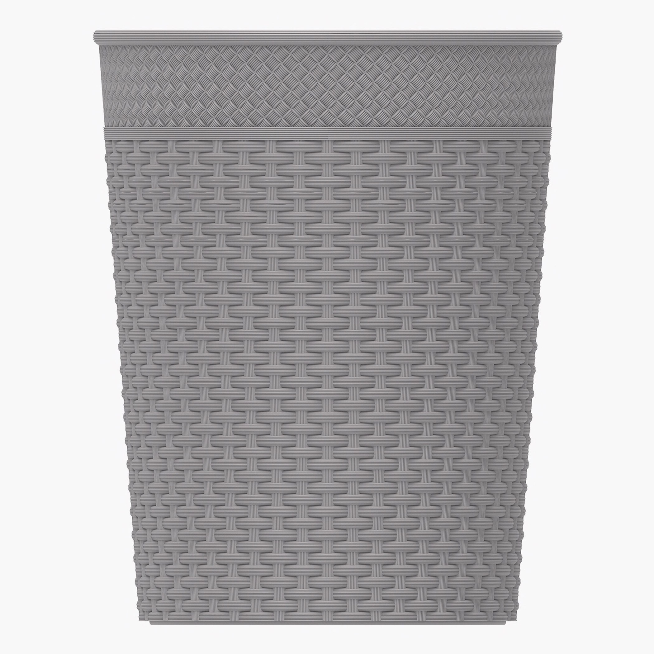 سلة منسوجة راتان من كوزموبلاست - 24x30 سم-hbxkitchen-cleaningaccessories-image-2