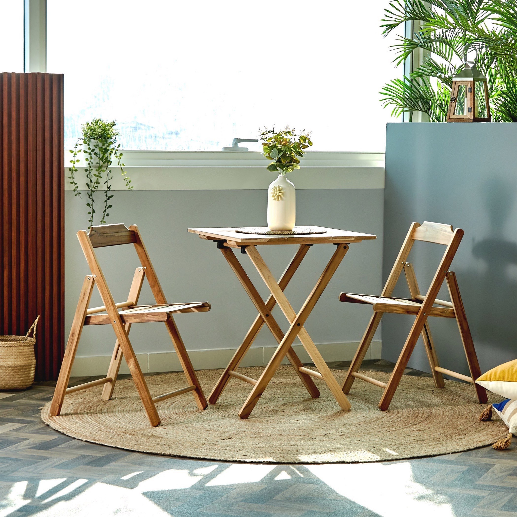 طقم سفرة خارجيّ لمقعدين مع كراسي من زينيا-hbxdiningroom-diningtablesandsets-diningtables-twoseater-image-9