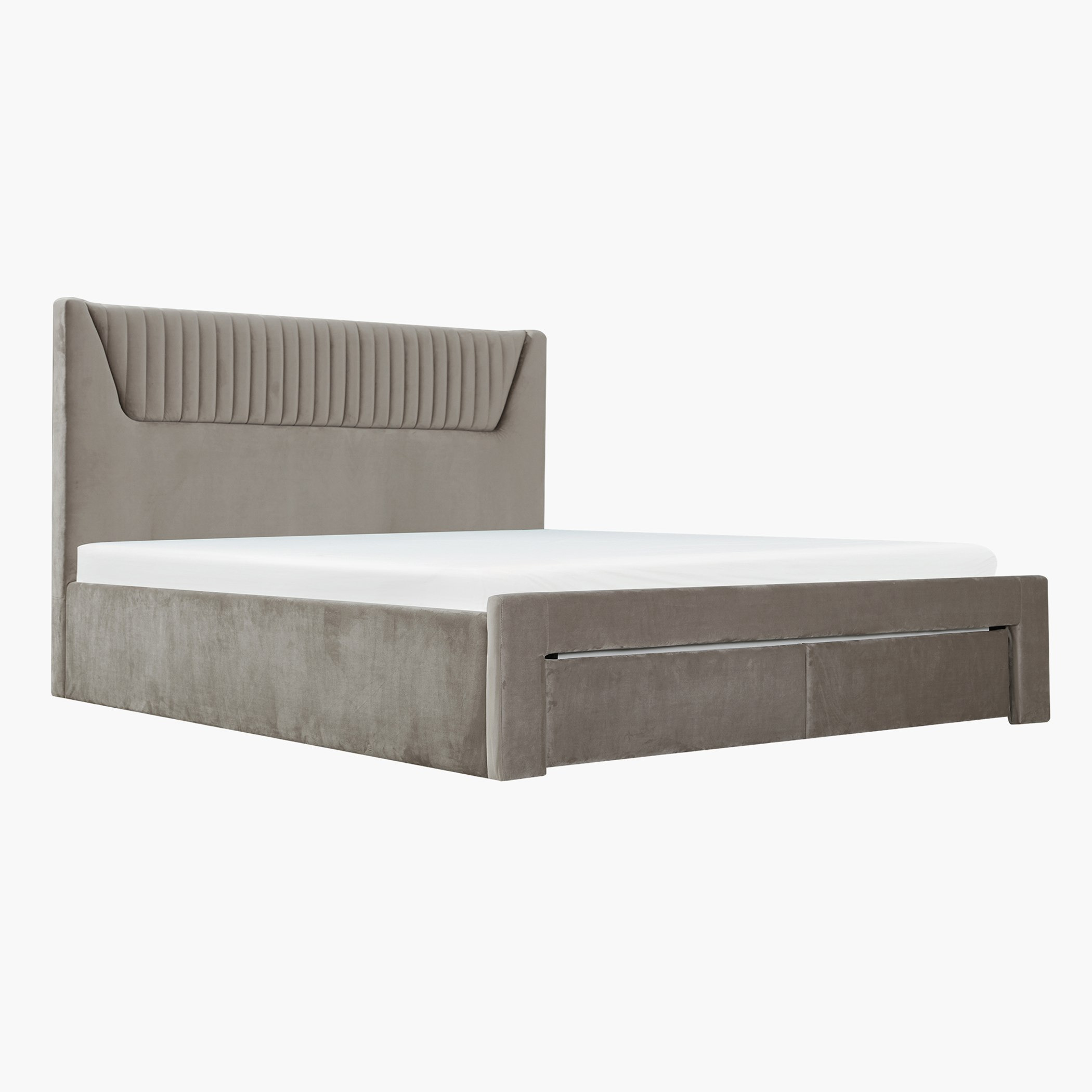سرير كينج منجّد بدرجين من ترافيس هيلين - 180x200 سم-hbxfurniture-bedsandbedsets-upholsteredbeds-king-image-2
