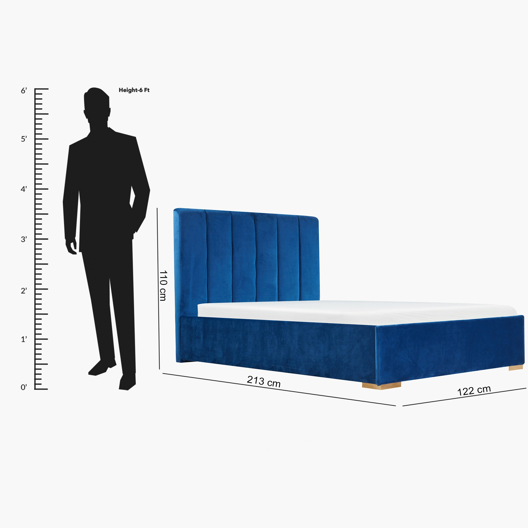 سرير منجد مزدوج من تايلور كاليستا - 120x200 سم-hbxfurniture-kidsroom-kidsroomsets-twin-image-7