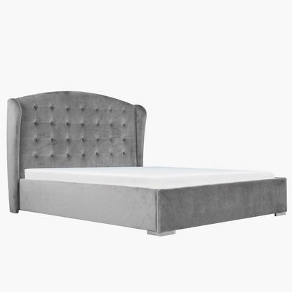 Wingo Queen Upholstered Bed - 160x200 cm