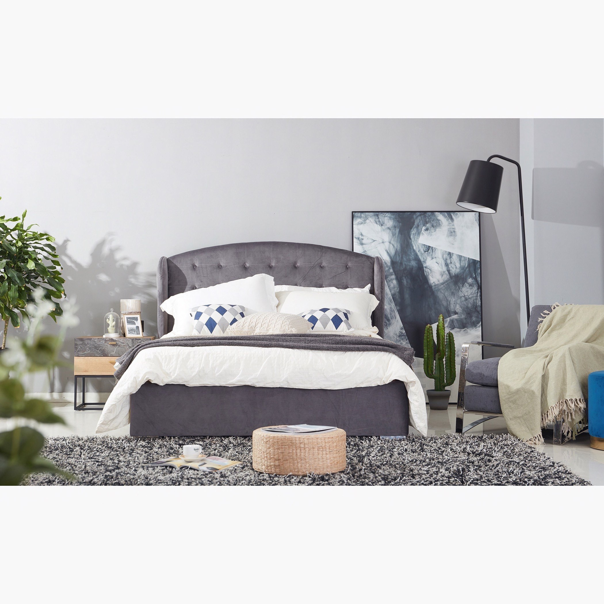 سرير كينج منجّد - وينجو من موڤو - 180x200 سم-hbxfurniture-bedsandbedsets-upholsteredbeds-king-image-9