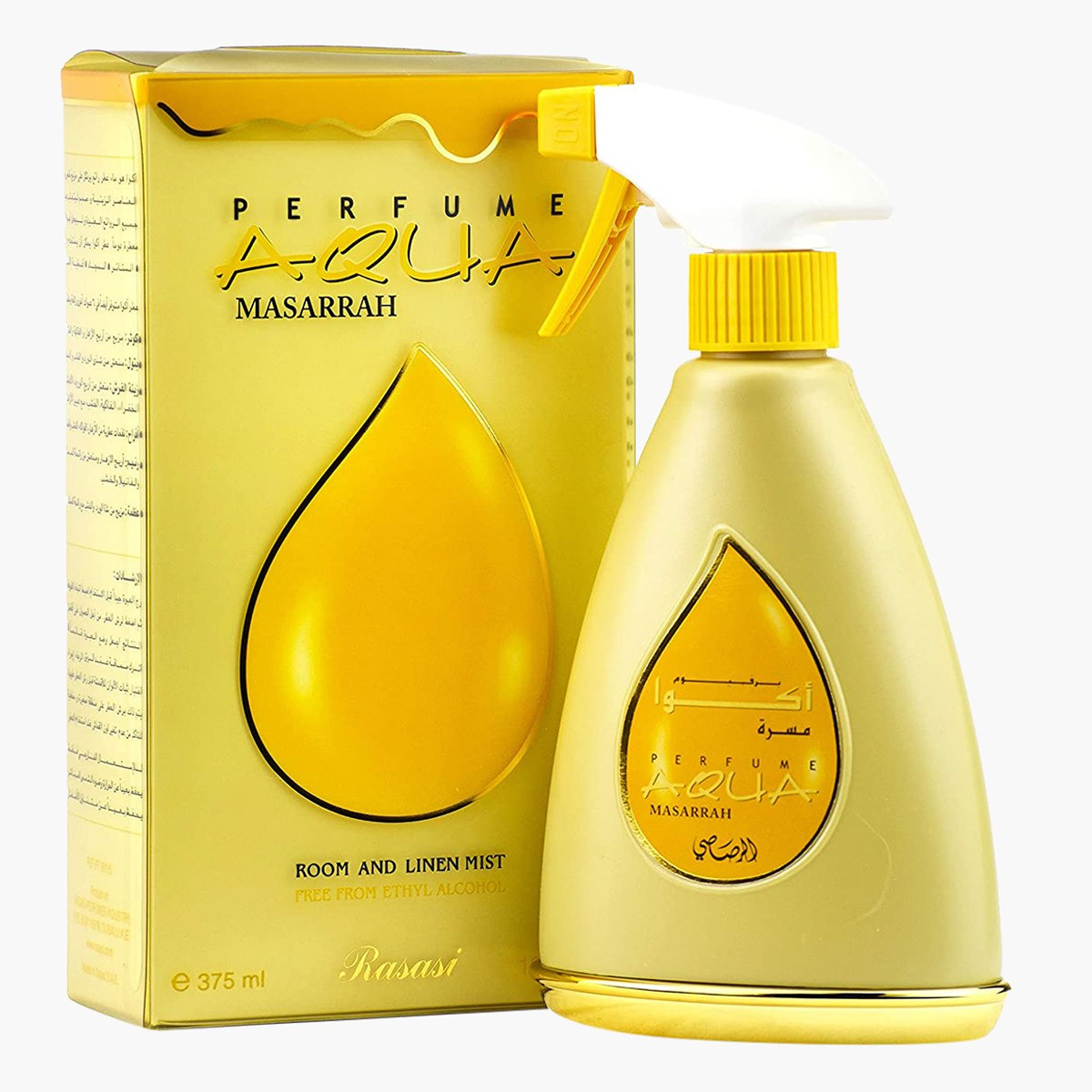 بخاخ غرف عطر أكوا مسرة من الرصاصي - 375 مل-hbxdecorandfurnishings-homefragrance-roomfreshnersandaromamist-image-1
