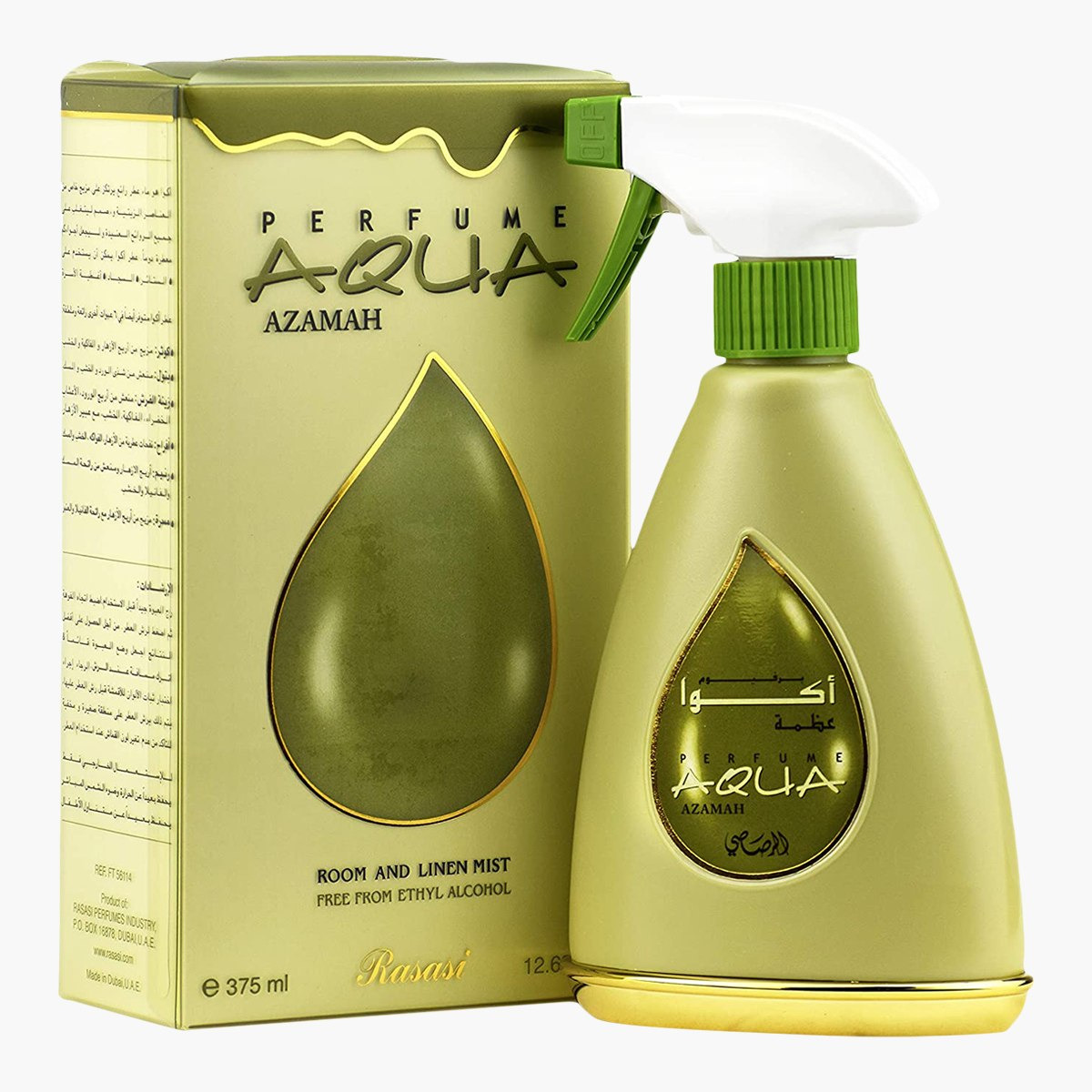 بخاخ غرف عطر أكوا عظمة من الرصاصي - 375 مل-hbxdecorandfurnishings-homefragrance-roomfreshnersandaromamist-image-1