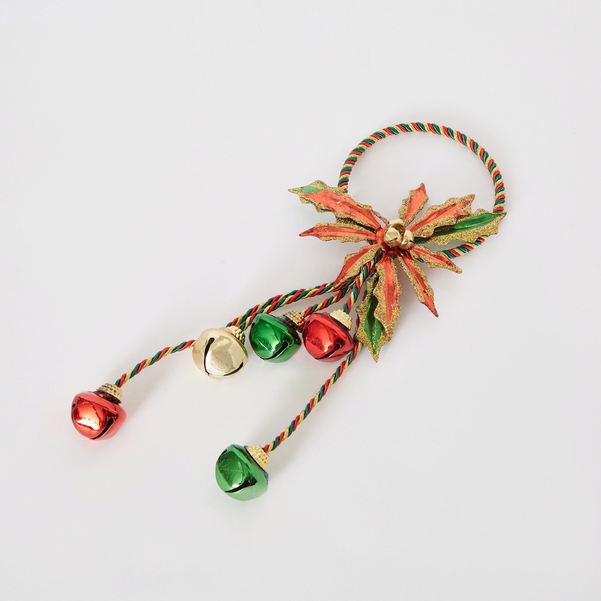 Alaska Christmas Nutbell Door Hanger with Poinsettia - 30 cm-hbxhomeware-hbxdecorandfurnishings-image-5