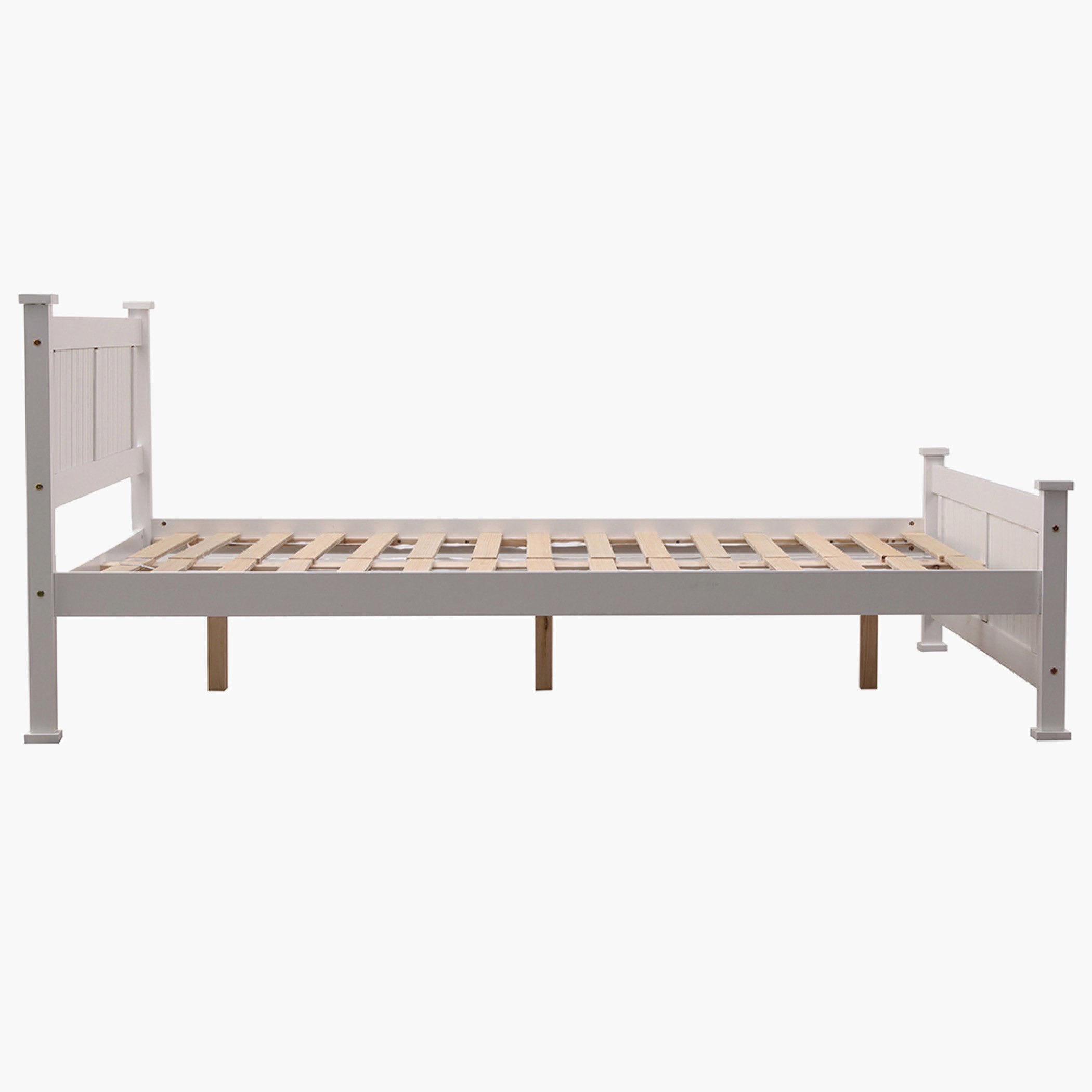 Movo Stova Nova Solid Wood Queen Bed - 160x200 cm-hbxbedroom-bedsandbedsets-beds-queen-image-7