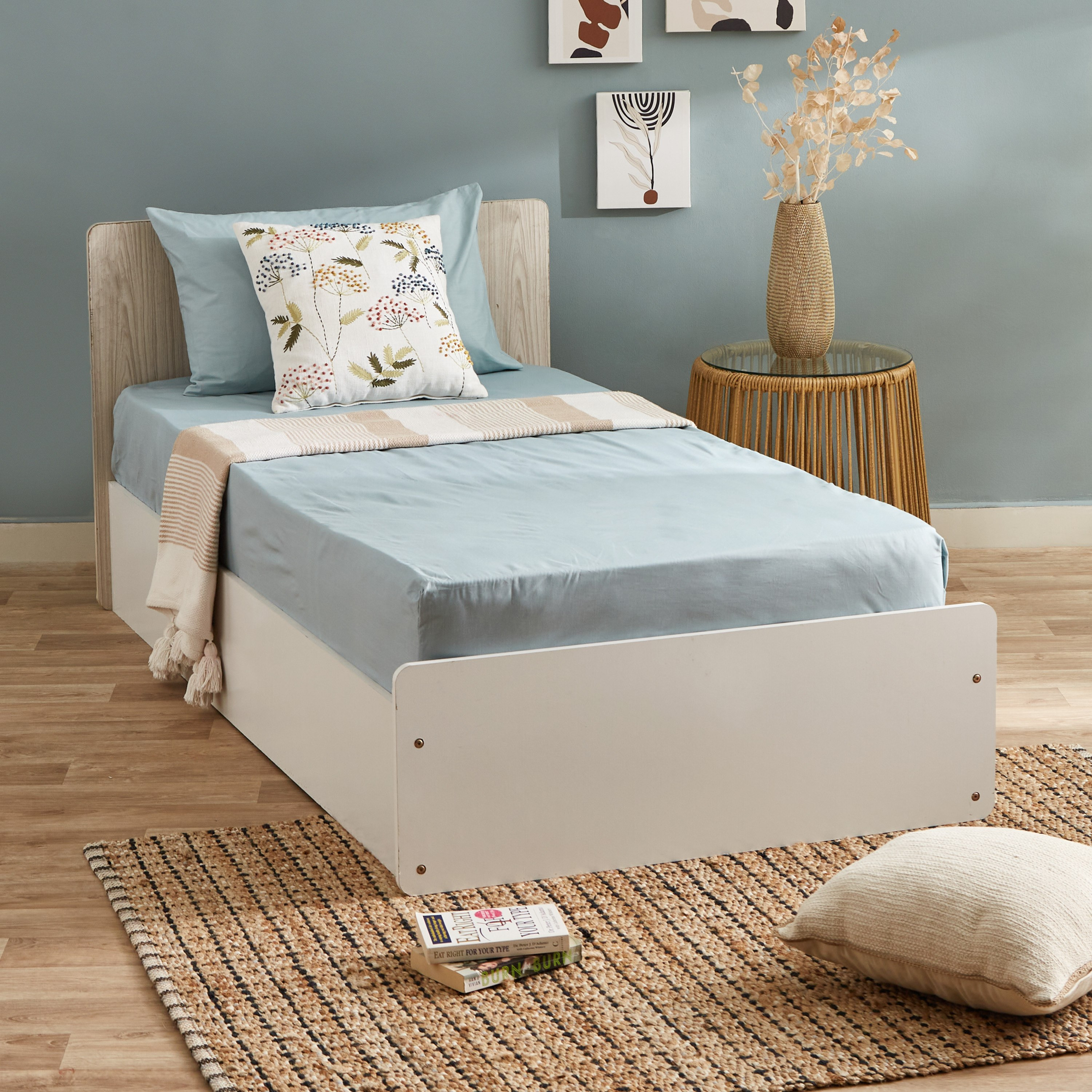 شرشف مطاطي بولي قطن فردي من بريستول - 90x200 سم-hbxhomeware-hbxbedroom-image-5