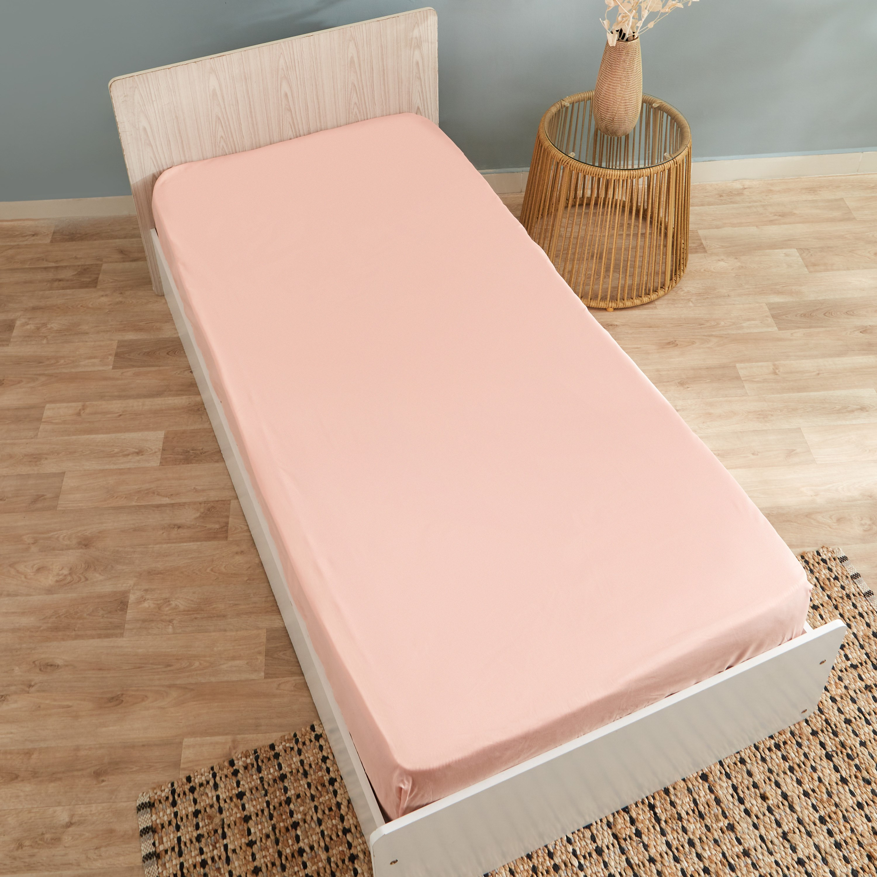 شرشف مطاطي فردي بولي قطن من بريستول - 90x200+25 سم-hbxhomeware-hbxbedroom-image-3
