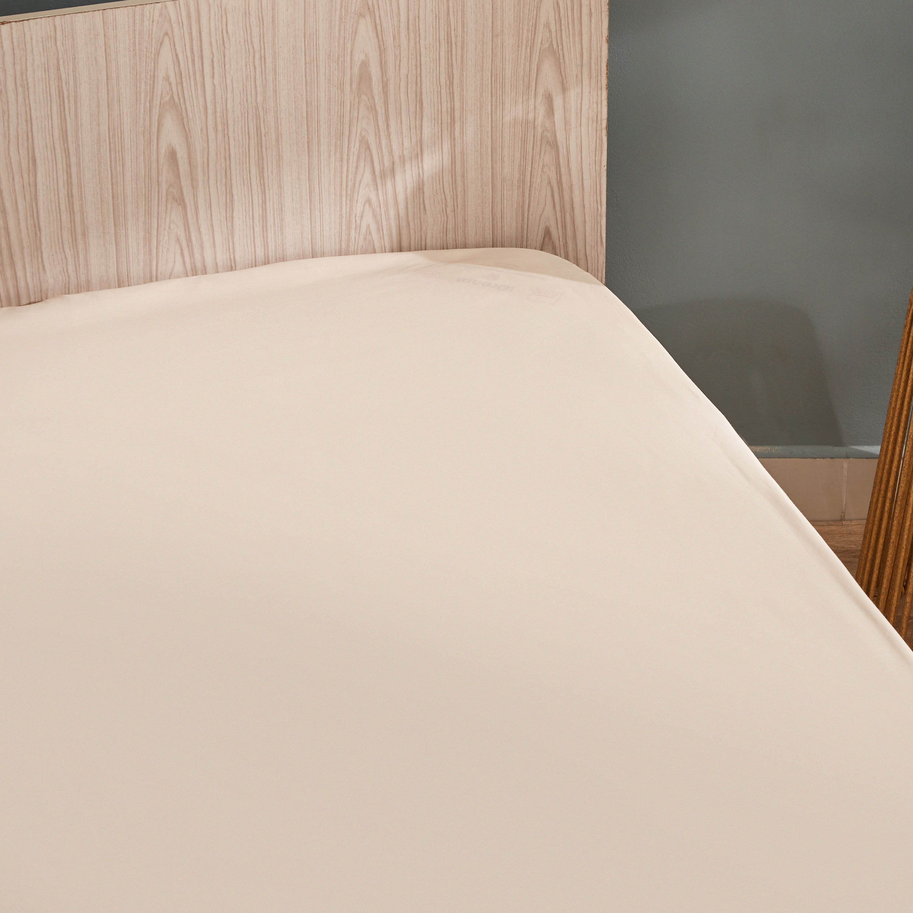 شرشف مطاطي فردي بولي قطن من بريستول - 90x200+25 سم-hbxhomeware-bedding-fittedsheets-image-2