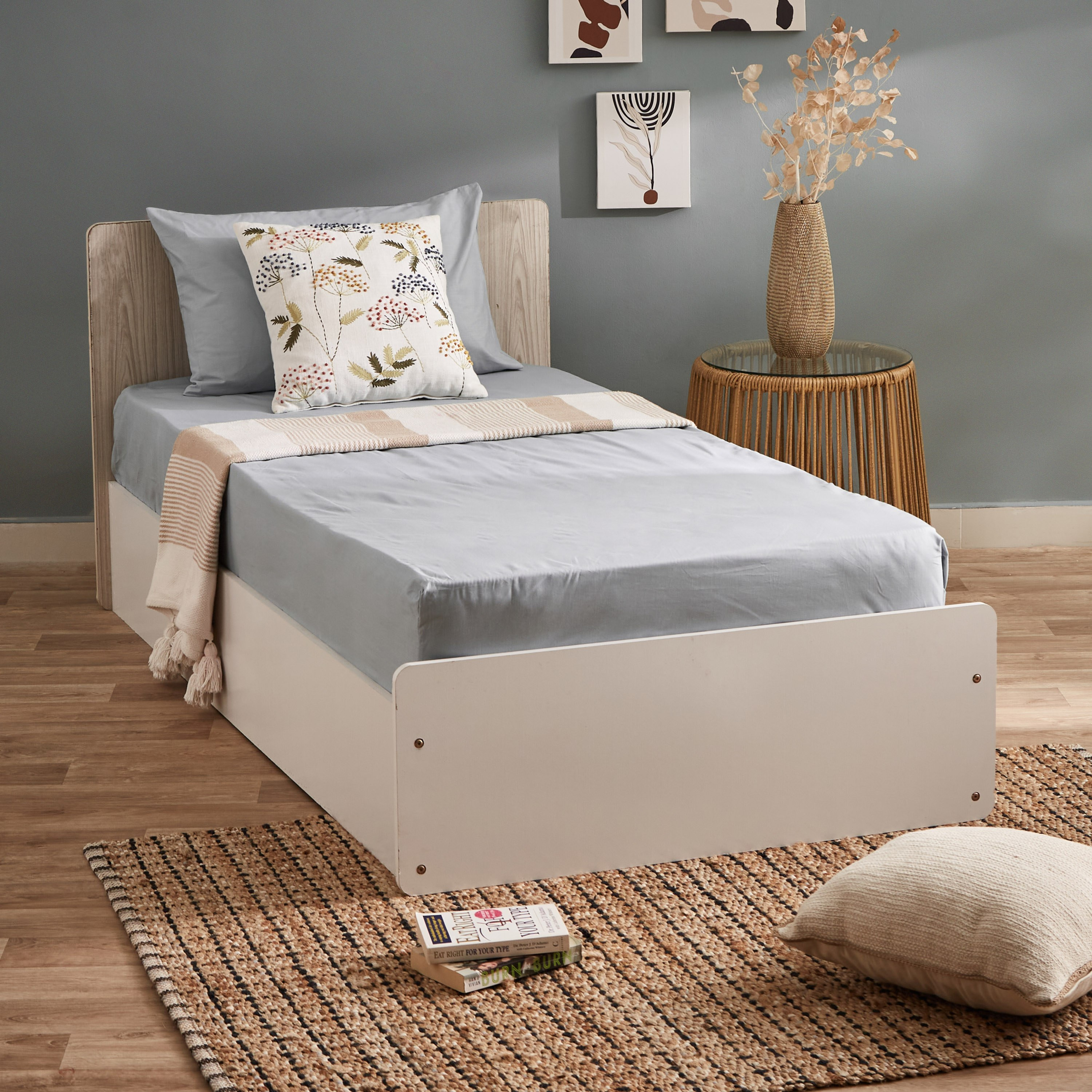 شرشف مطاطي فردي بولي قطن من بريستول - 90x200+25 سم-hbxhomeware-hbxbedroom-image-6