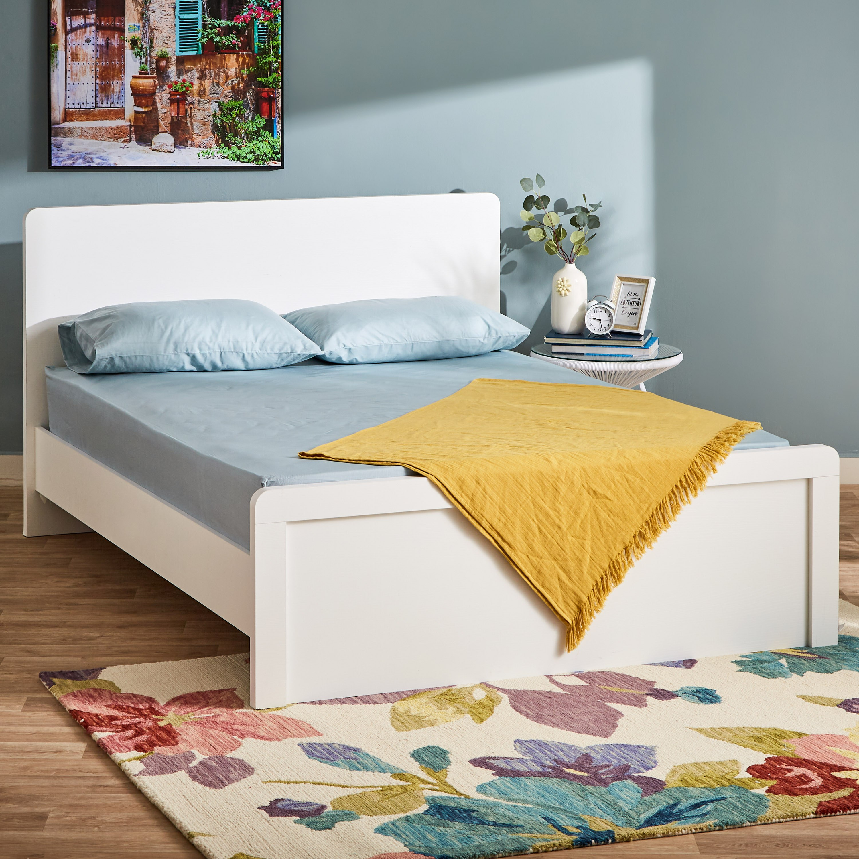 شرشف مطاطي كينج بولي قطن من بريستول - 180x200 سم-hbxhomeware-hbxbedroom-image-6