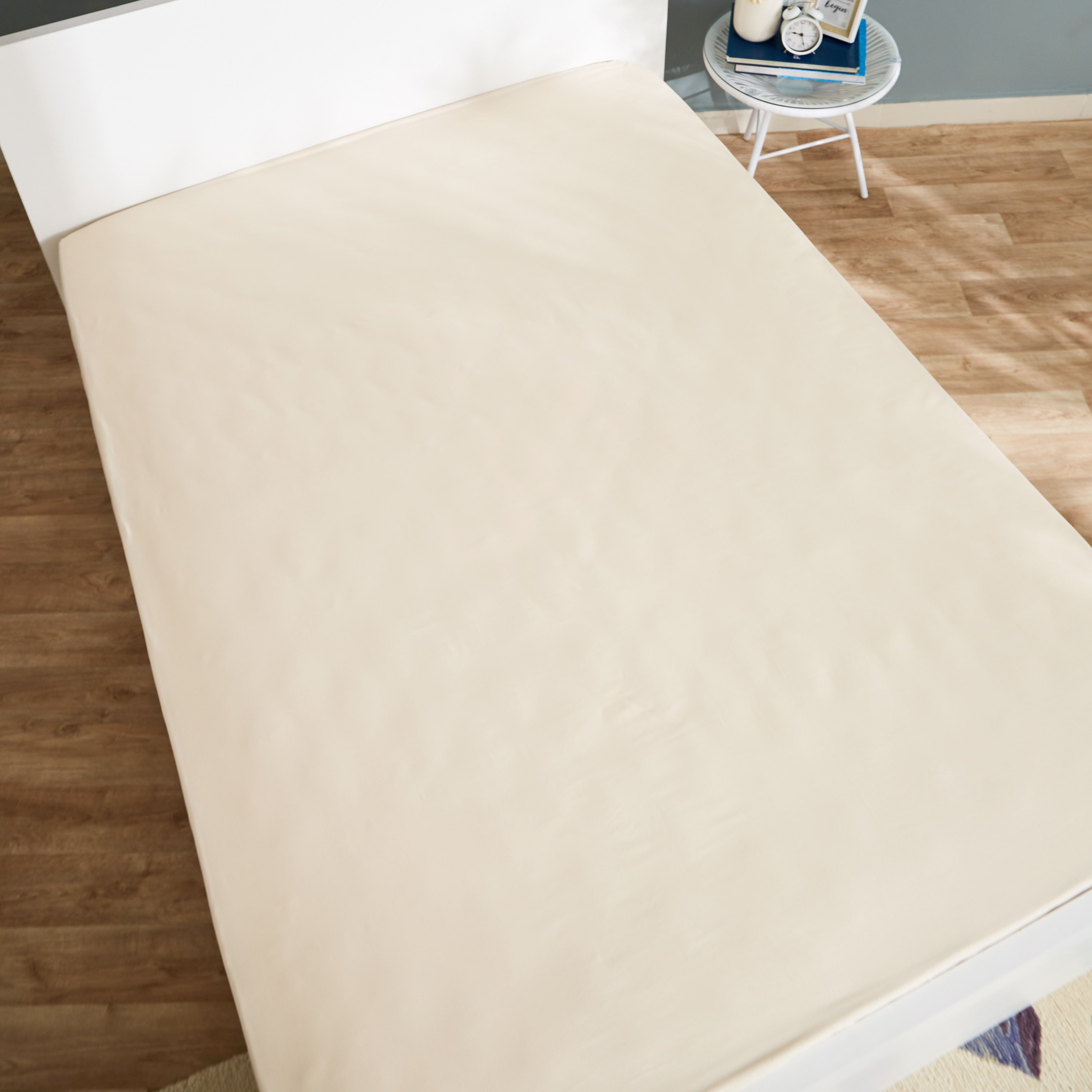 شرشف مطّاطي كينج بولي قطن من بريستول - 180x200 سم-hbxhomeware-hbxbedroom-image-2