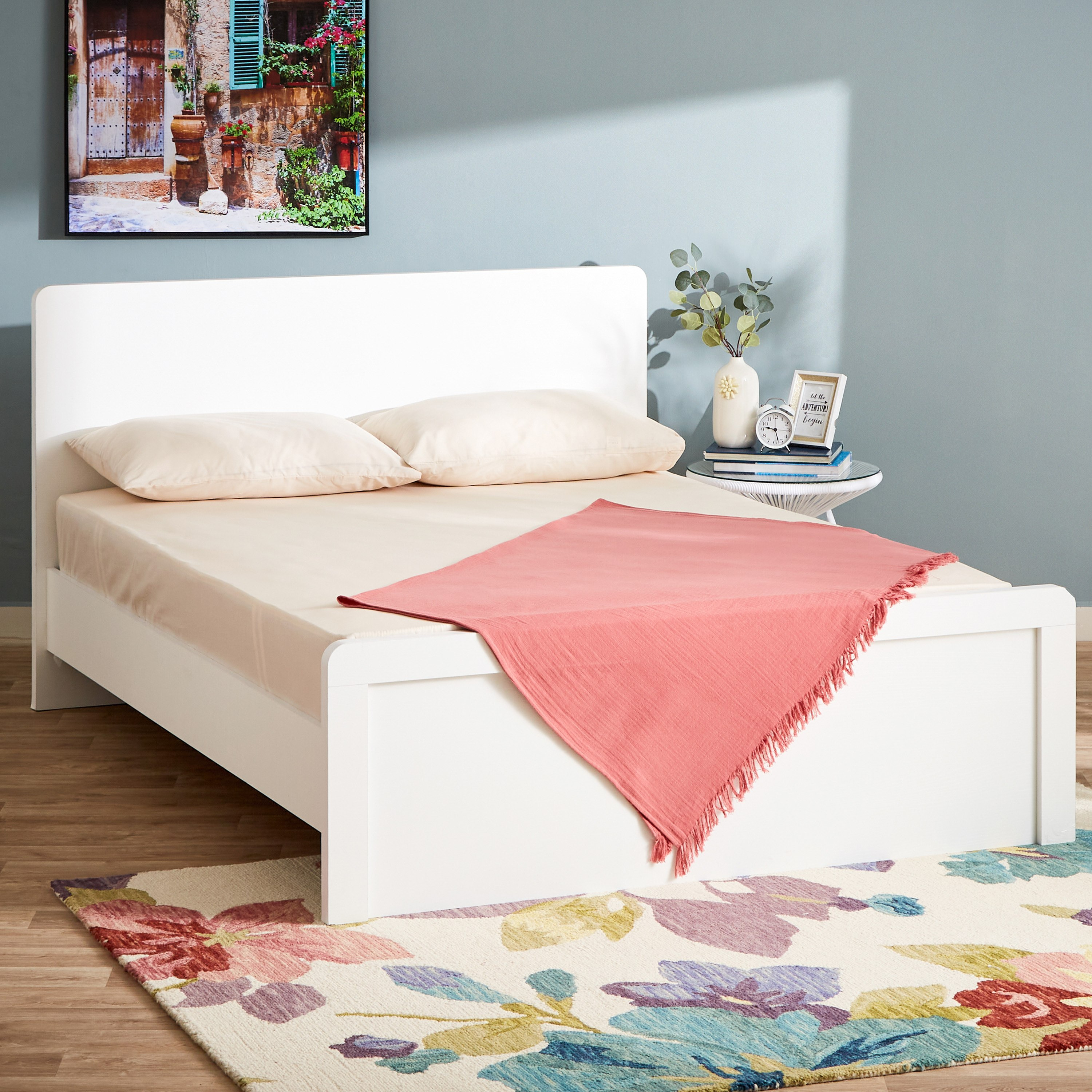شرشف مطّاطي كينج بولي قطن من بريستول - 180x200 سم-hbxhomeware-hbxbedroom-image-6