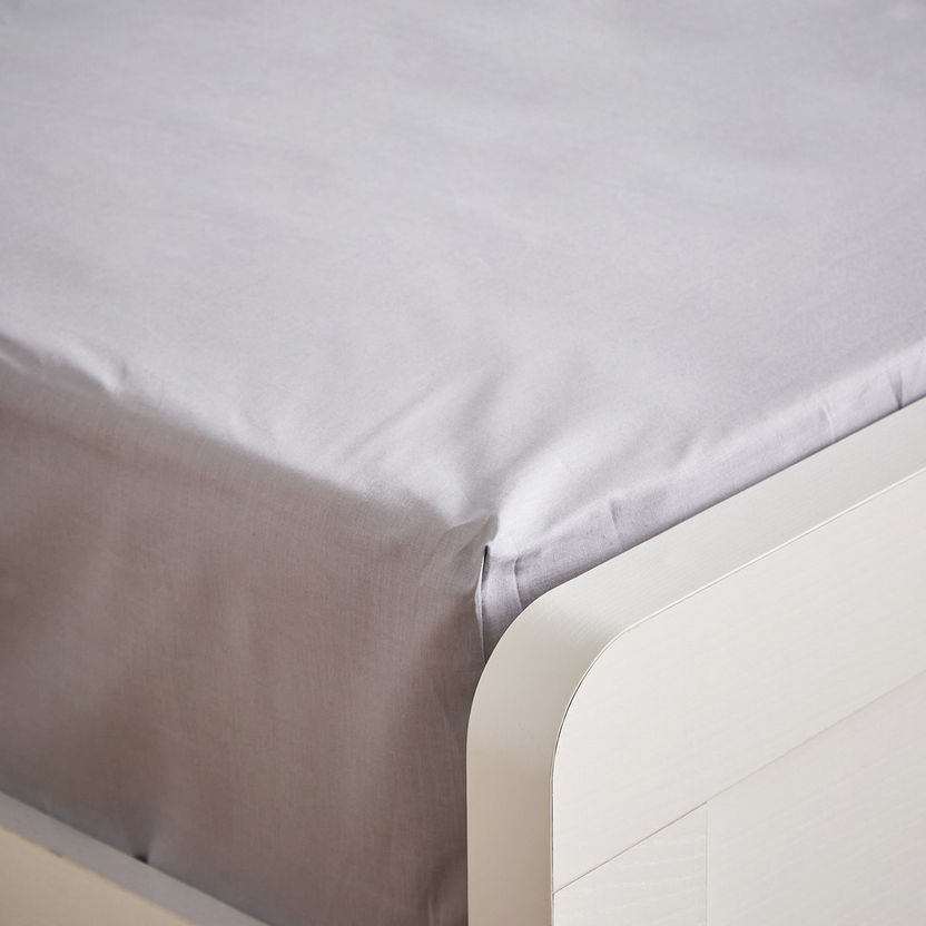 Bristol Polycotton King Fitted Sheet - 180x200+25 cm-Sheets and Pillow Covers-image-2