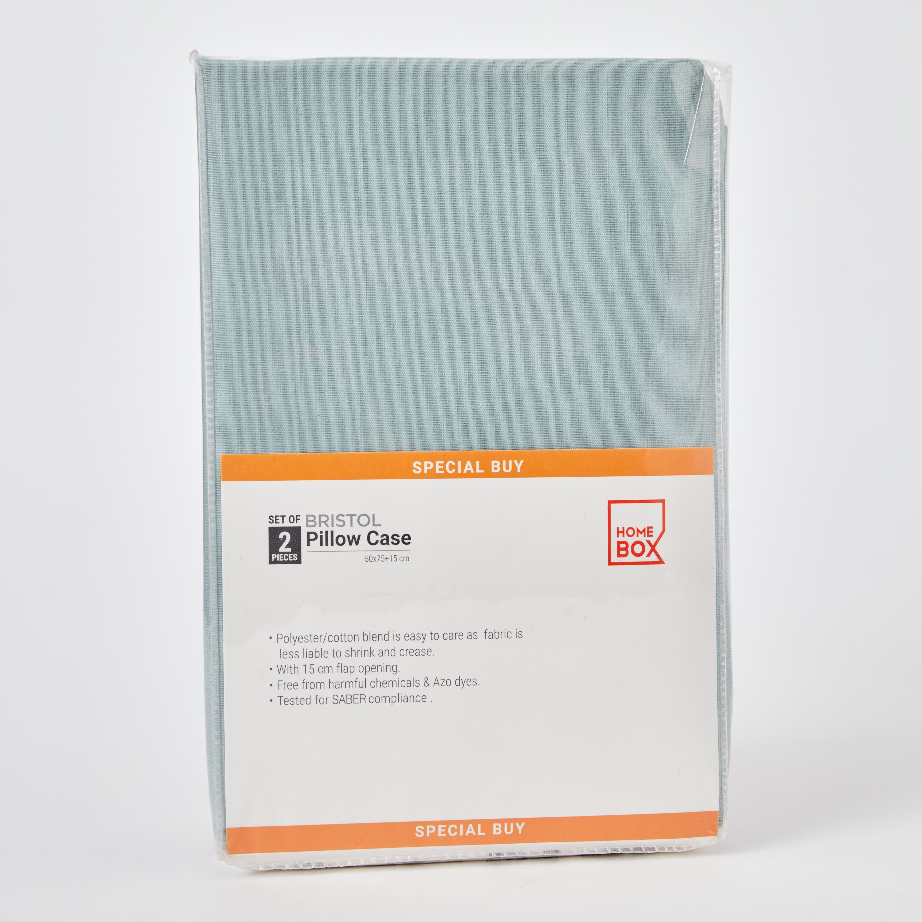 طقم غطاء وسادة بولي قطن قطعتين من بريستول - 75x50 سم-hbxhomeware-hbxbedroom-image-5