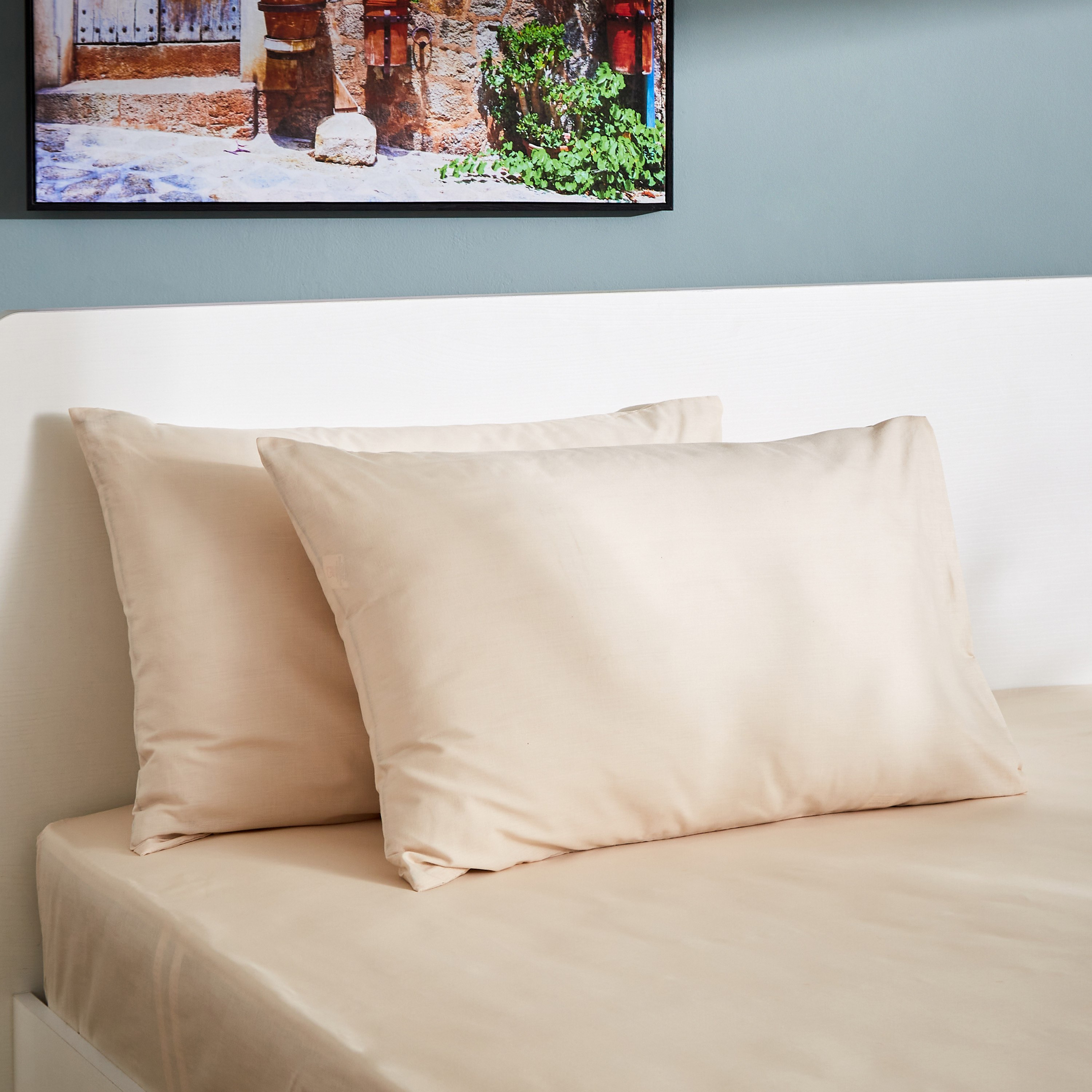 طقم غطاء وسادة بولي قطن قطعتين من بريستول - 50x75 سم-hbxhomeware-hbxbedroom-image-1