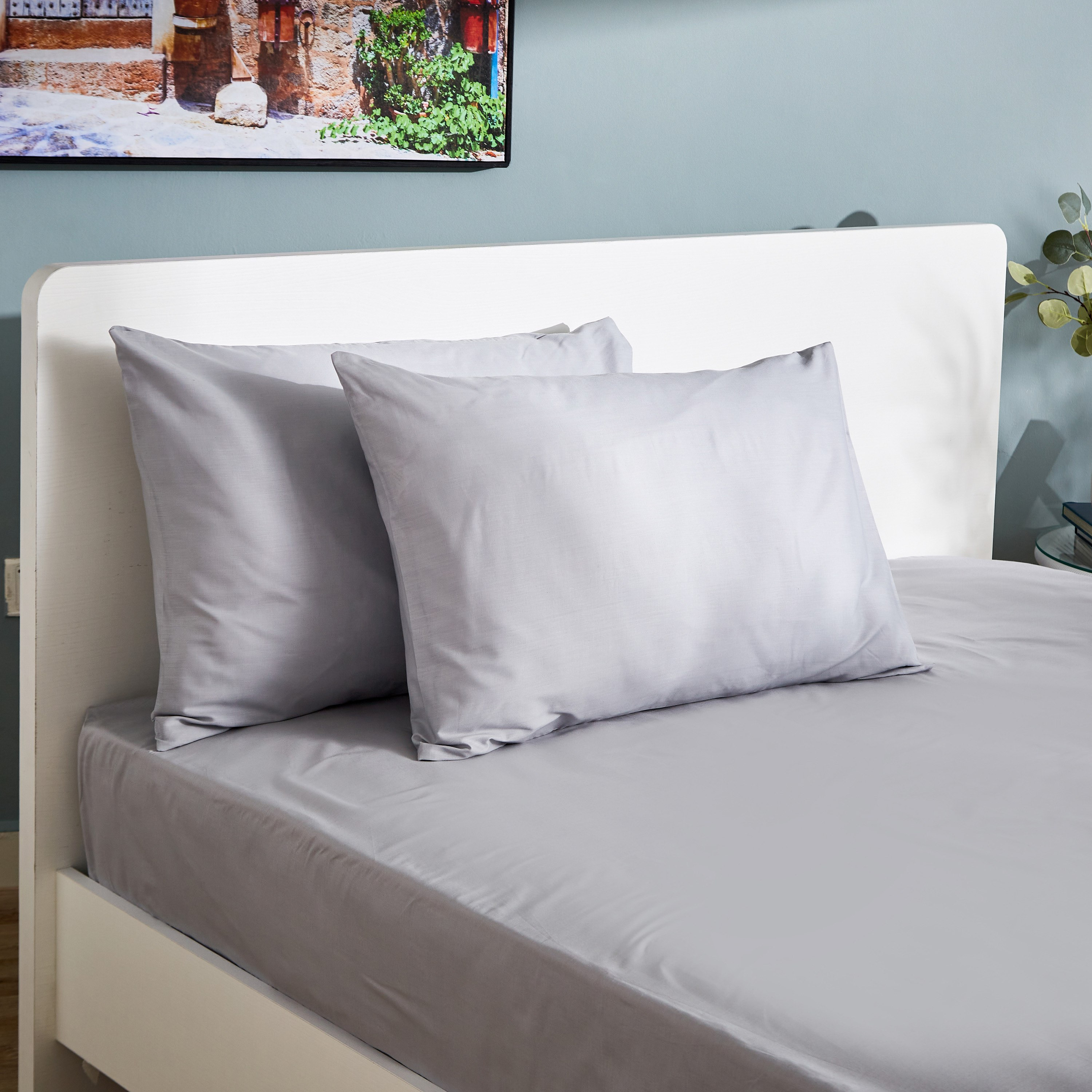 طقم غطاء وسادة بولي قطن قطعتين من بريستول - 50x75 سم-hbxhomeware-hbxbedroom-image-1