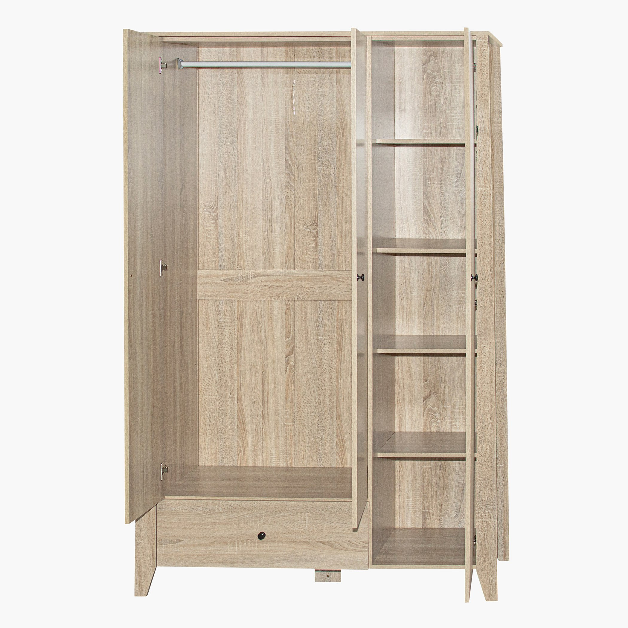 خزانة ملابس 3 أبواب مع درج - آمبرلي من موڤو-hbxfurniture-wardrobes-image-3