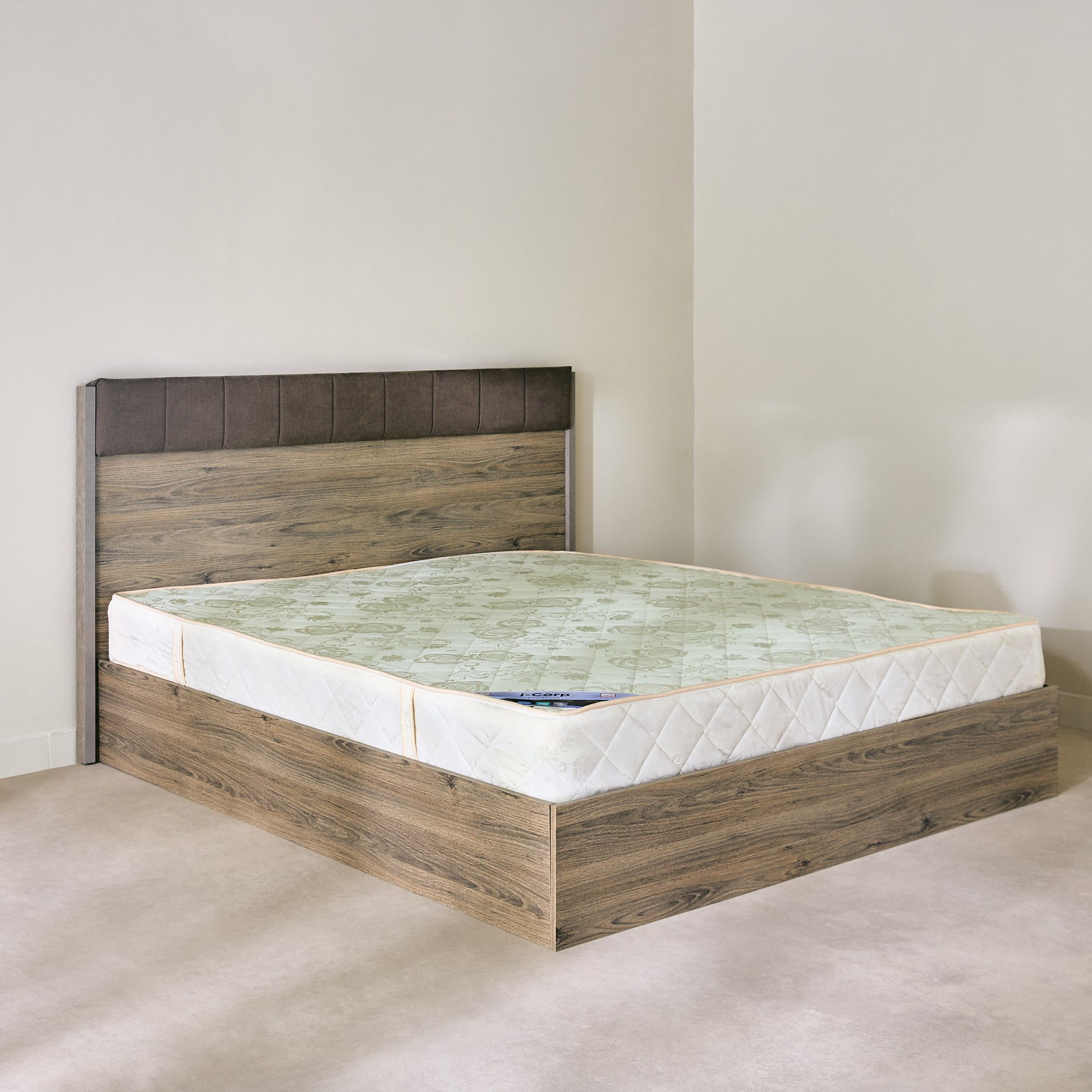 مرتبة كينج بنوابض حلزونية من آي كورب - 180x200x22 سم-hbxfurniture-mattresses-king-image-2