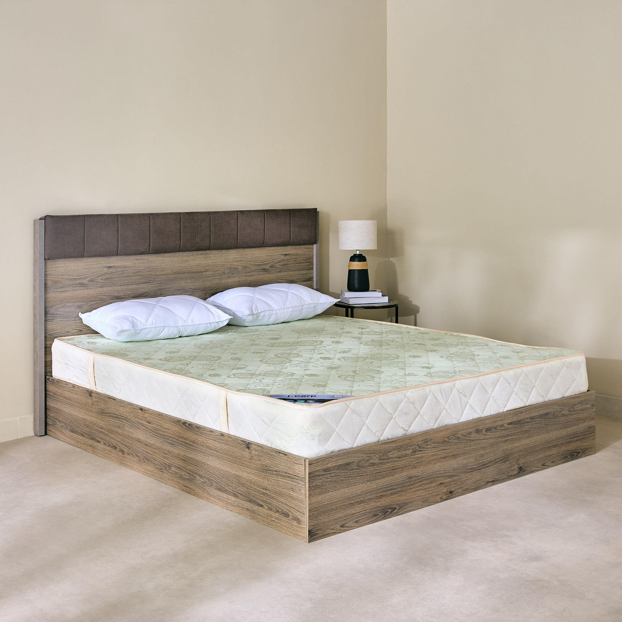 مرتبة كينج بنوابض حلزونية من آي كورب - 180x200x22 سم-hbxfurniture-mattresses-king-image-7