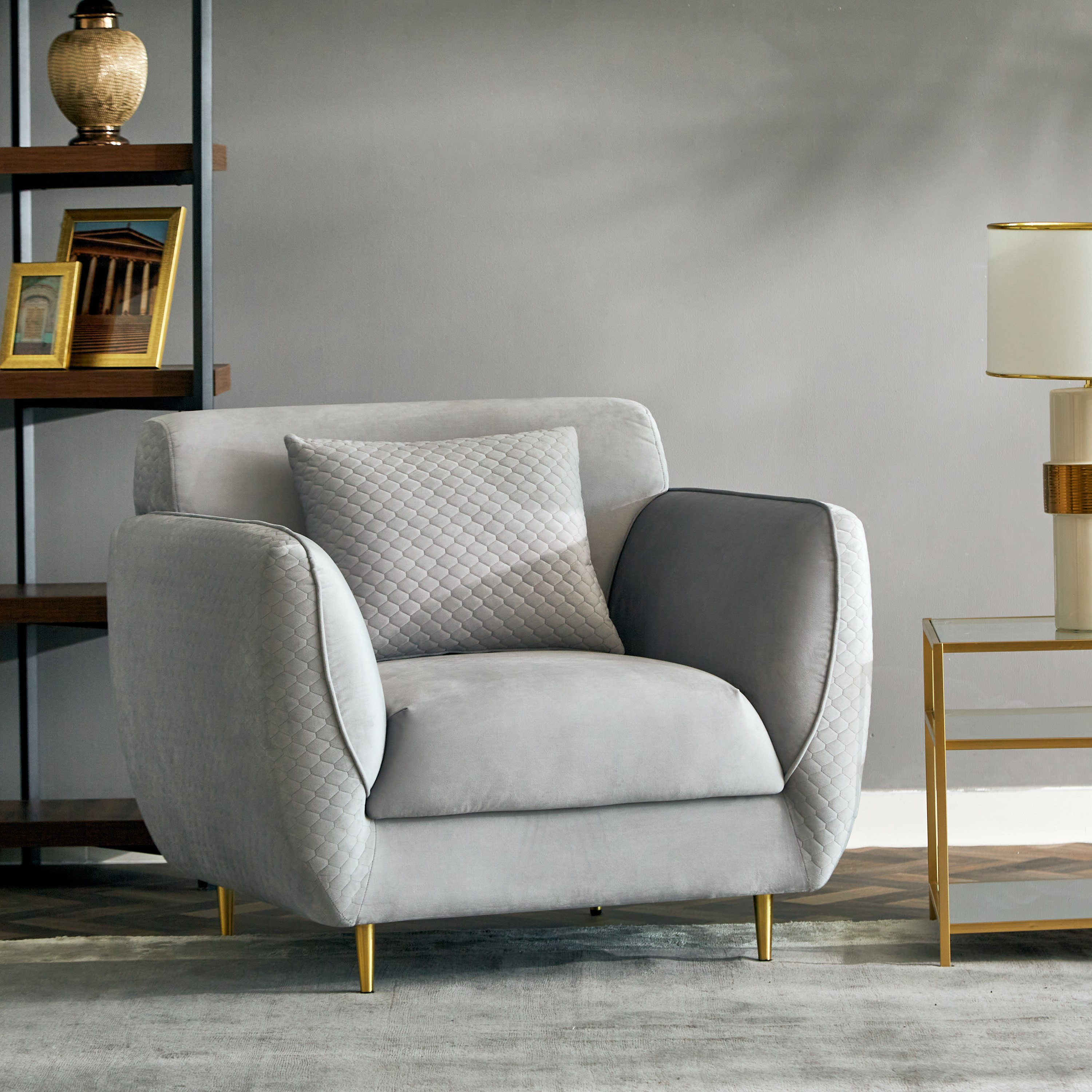 كنبة مخملية مقعد واحد مع وسادة من تيهاني-hbxlivingroom-sofasandarmchairs-sofas-image-2
