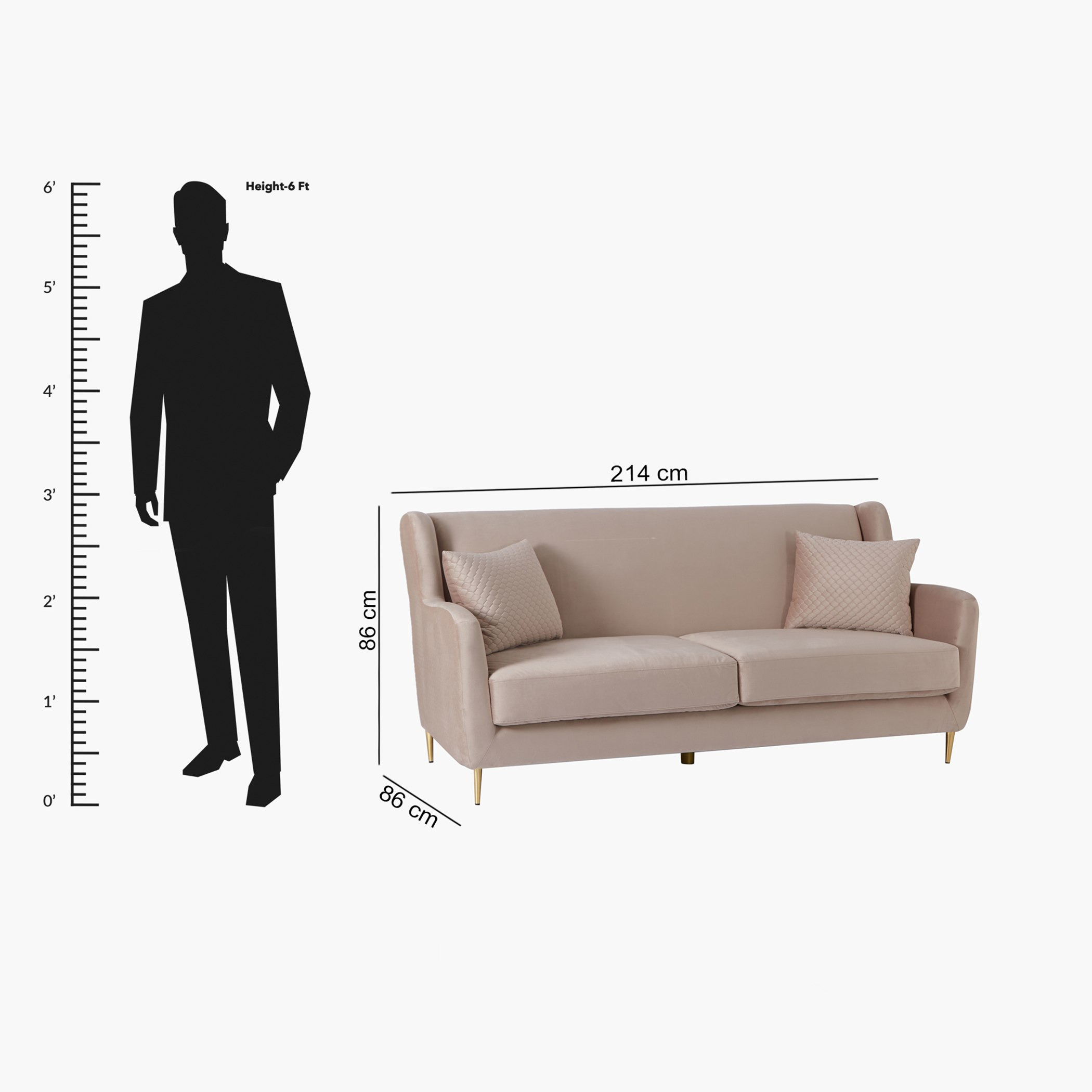 كنبة مخملية بـ 3 مقاعد ووسادتين من كناري-hbxlivingroom-sofasandarmchairs-sofas-image-8
