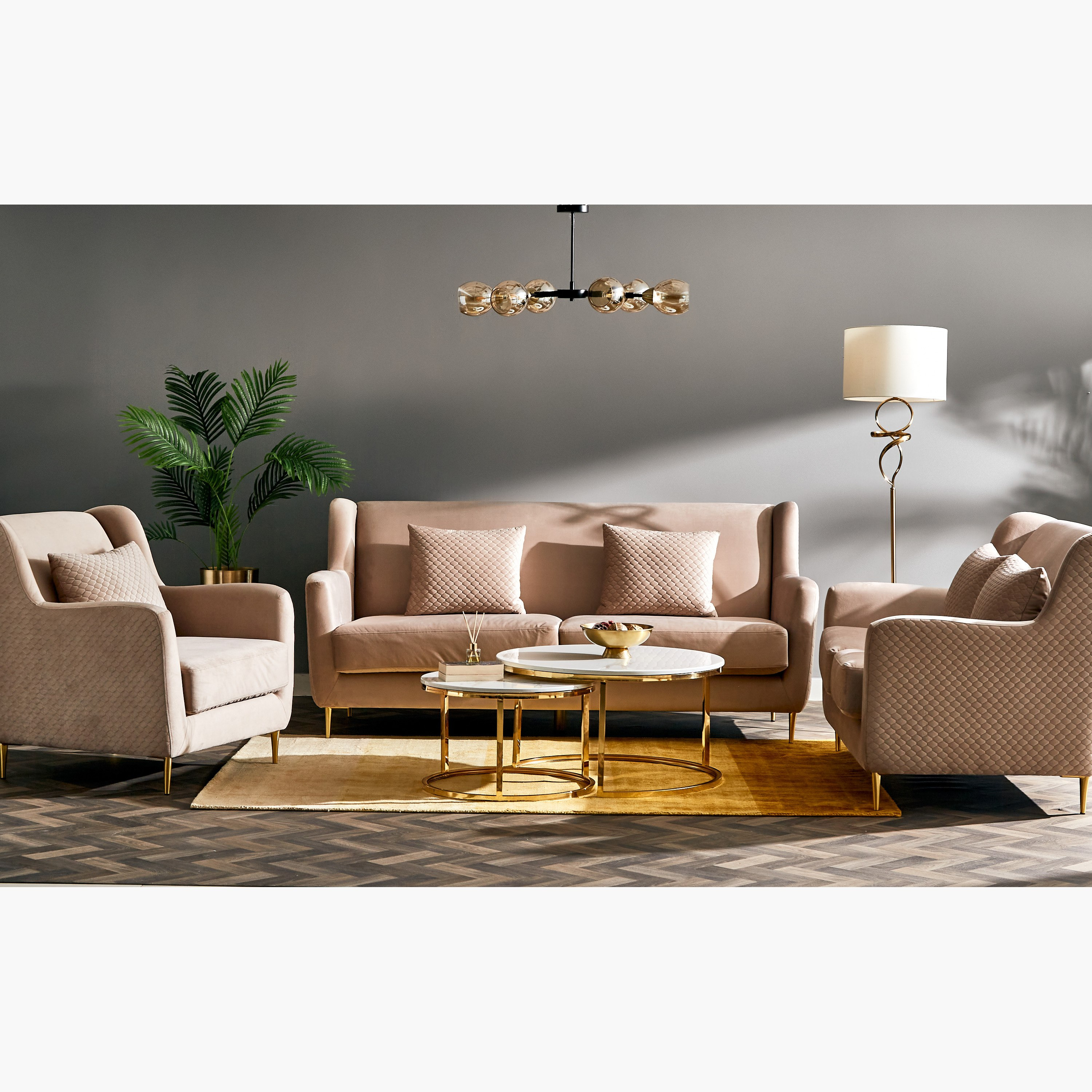 كنبة مخملية مقعد واحد مع وسادة من كناري-hbxlivingroom-sofasandarmchairs-sofas-image-6
