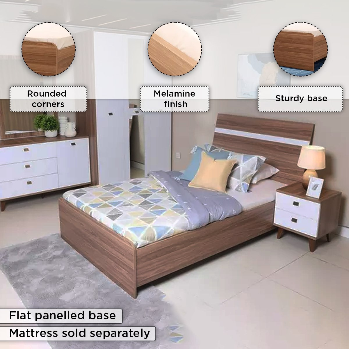 سرير توين من رومانيا - 120x200 سم-hbxbedroom-bedsandbedsets-beds-twin-image-5