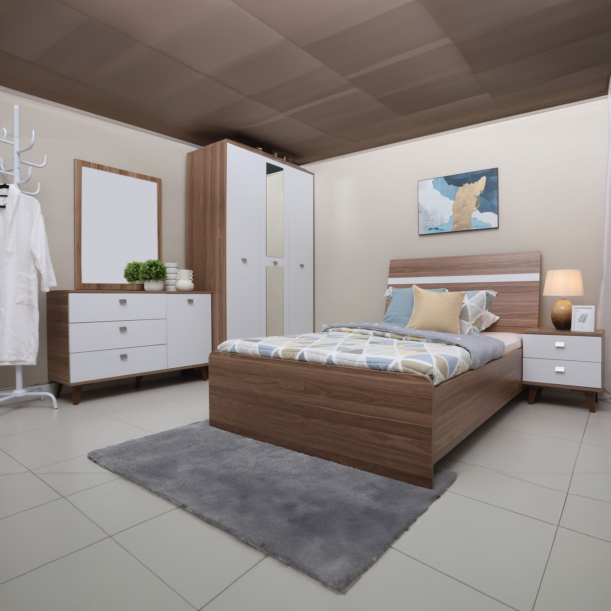 طاولة تزيين ماستر بباب واحد و3 أدراج من رومانيا-hbxfurniture-kidsroom-kidsdressersandmirrors-image-2