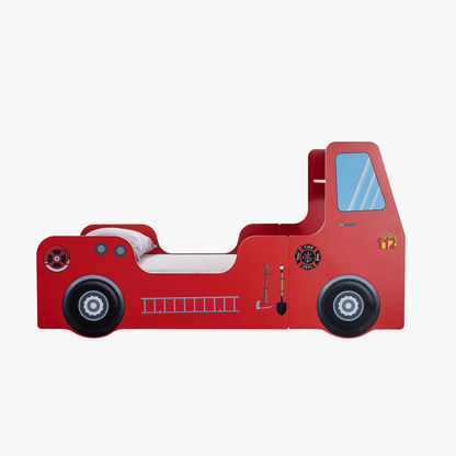 Halmstad Single Fire Truck Bed - 90x190 cms